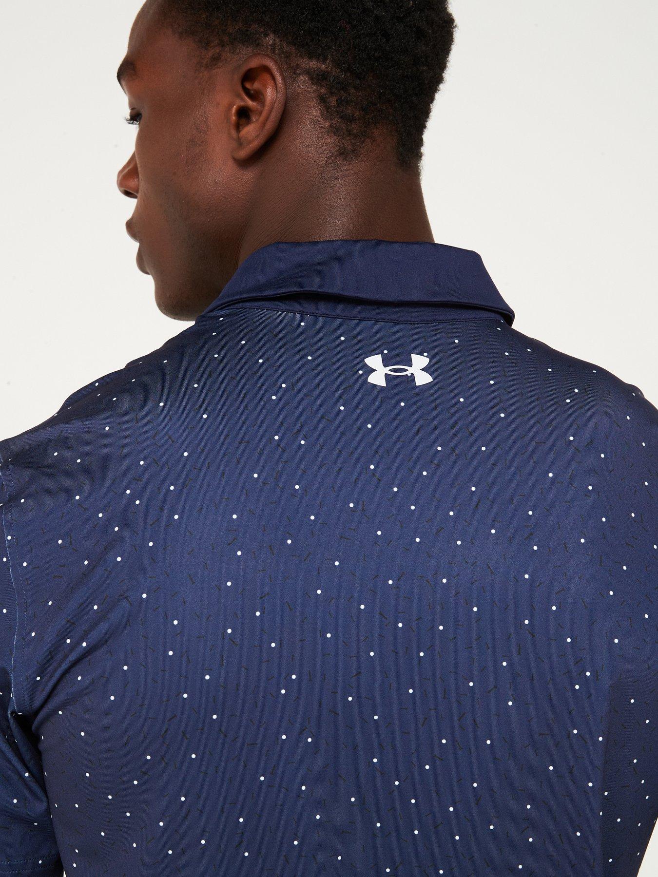 Image 5 of 5 of UNDER ARMOUR Men's Golf T2G Printed Polo Shirt - Navy
