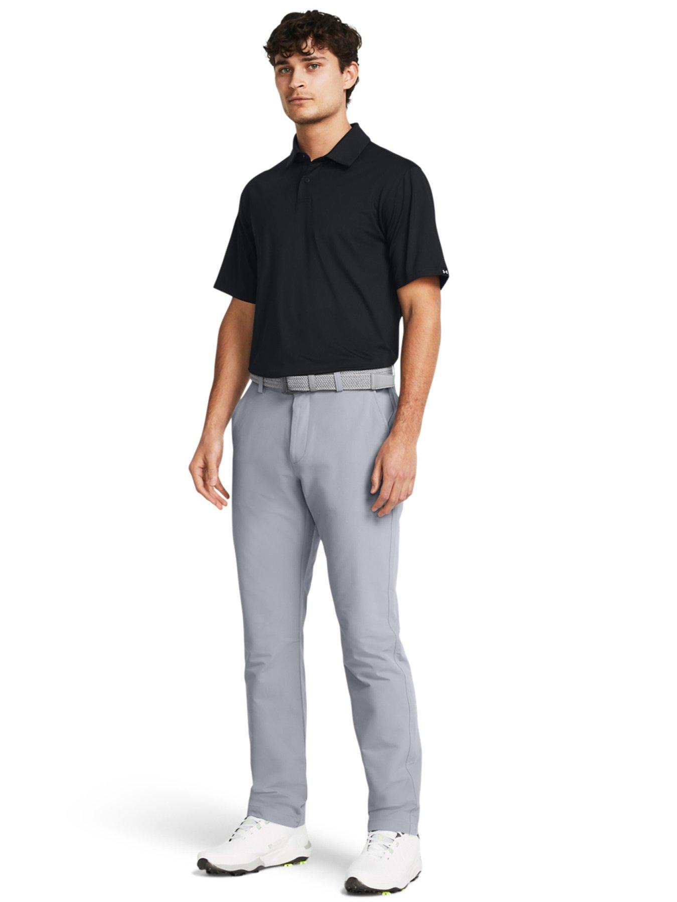 Image 3 of 6 of UNDER ARMOUR Mens Golf Tech Tapered Pants 32 Leg - Grey