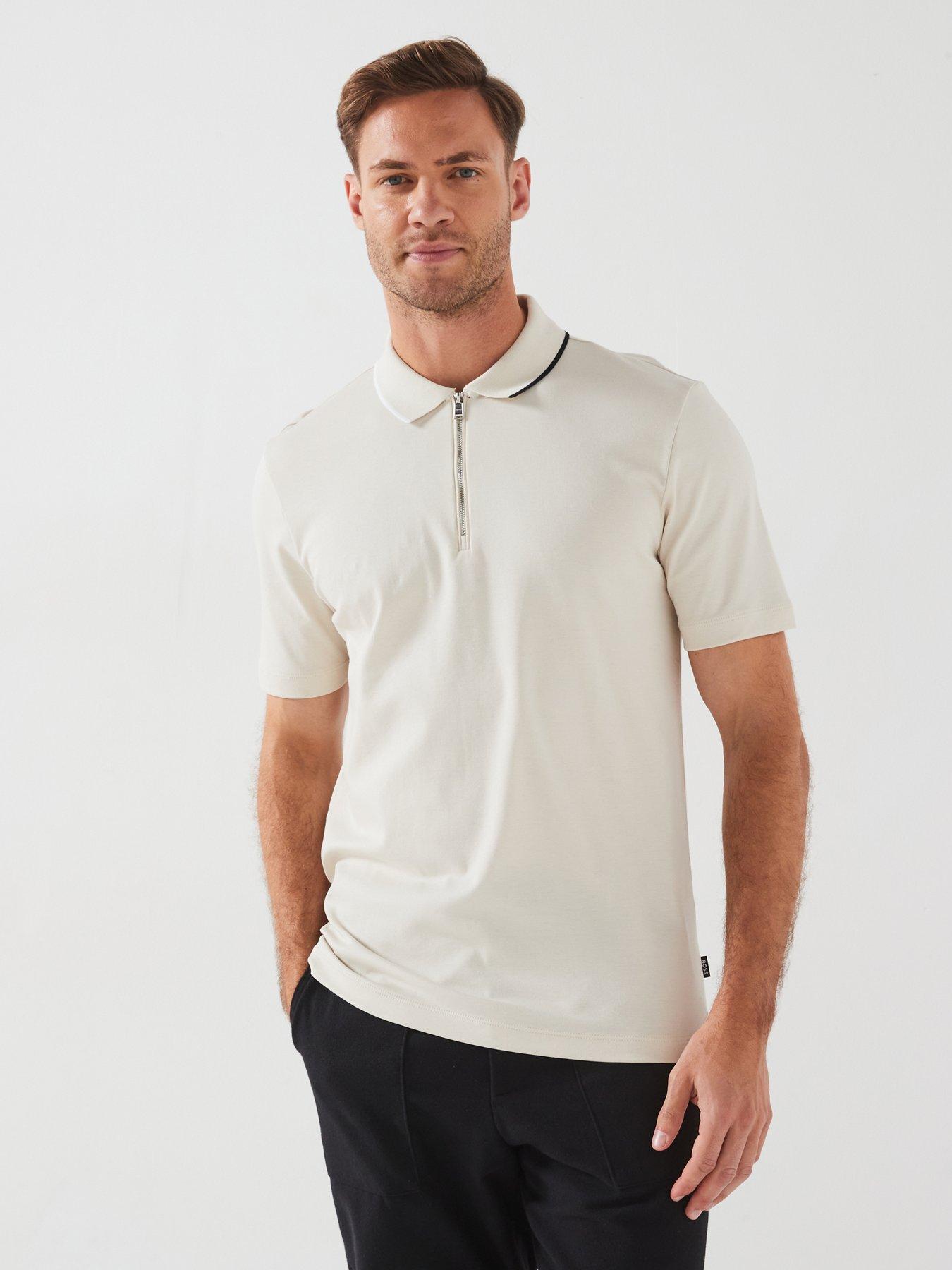 Mens boss polo shirt sale top