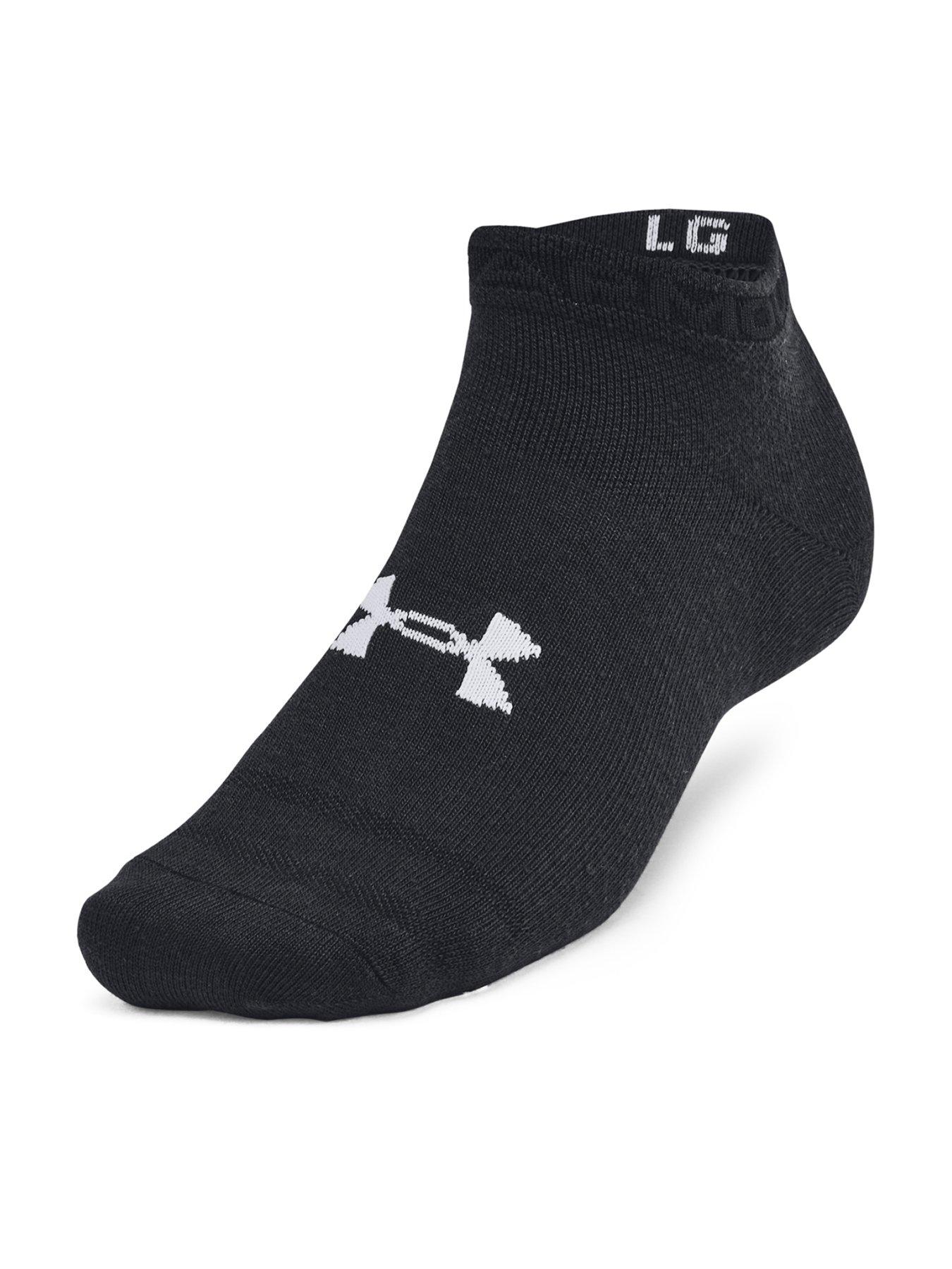 undefined Adult Unisex Training Essential 6pack Low Socks - Black
