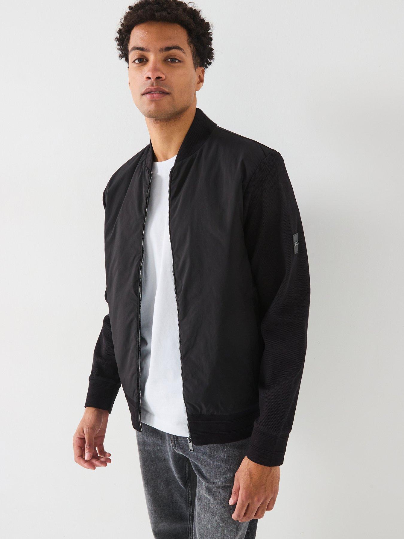 Boss bomber jacket sale online