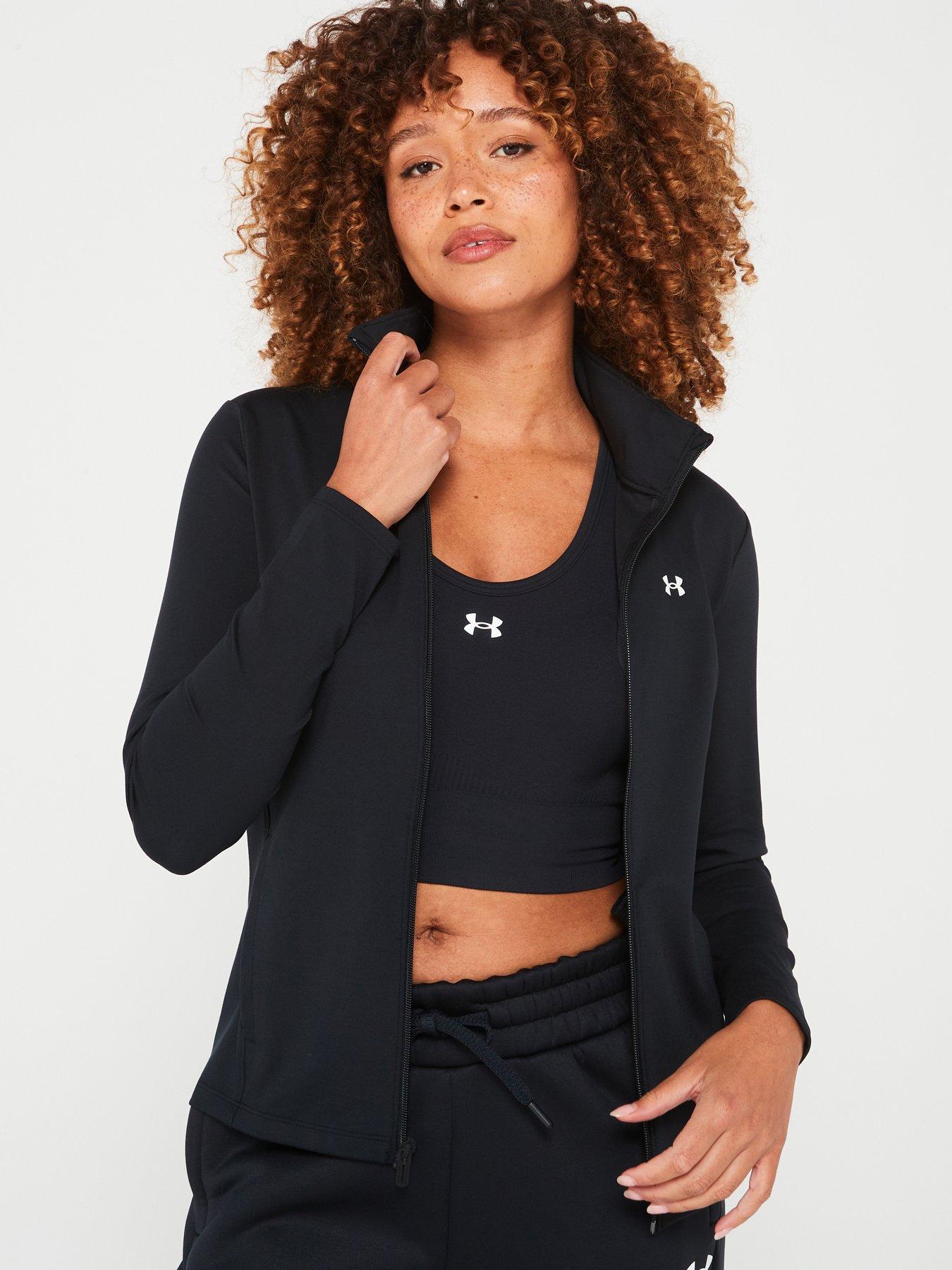 UNDER ARMOUR Womens Training Motion Jacket - Black