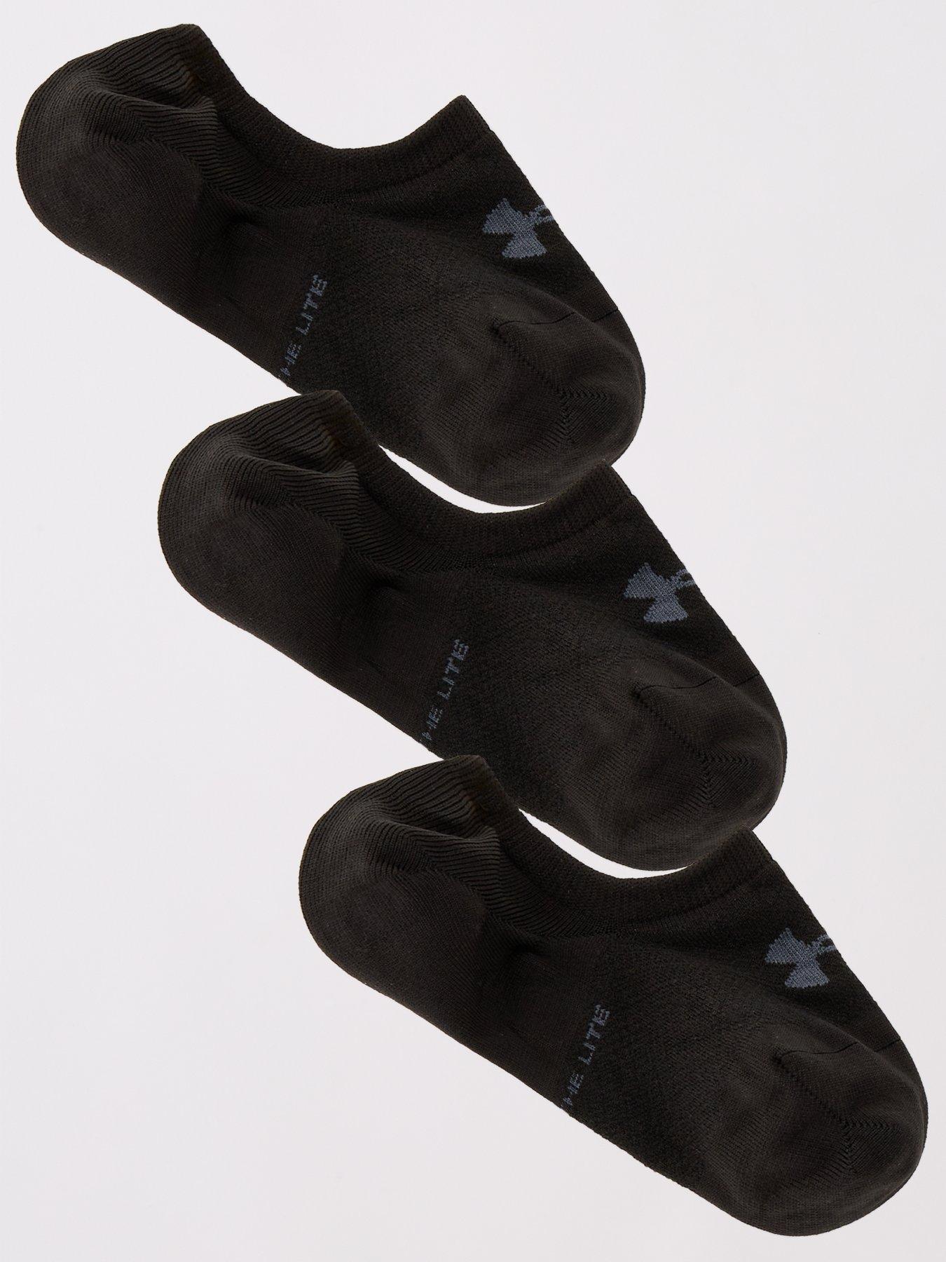 undefined Womens Training Breathe Lite Ultra Low 3pack Socks - Black