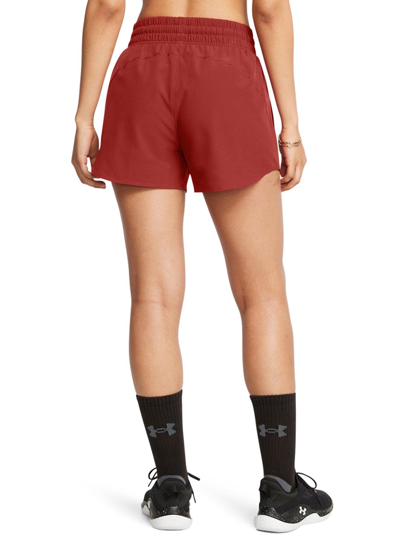 Image 2 of 4 of UNDER ARMOUR Women's Training Flex Woven 3 Inch Shorts - Brown
