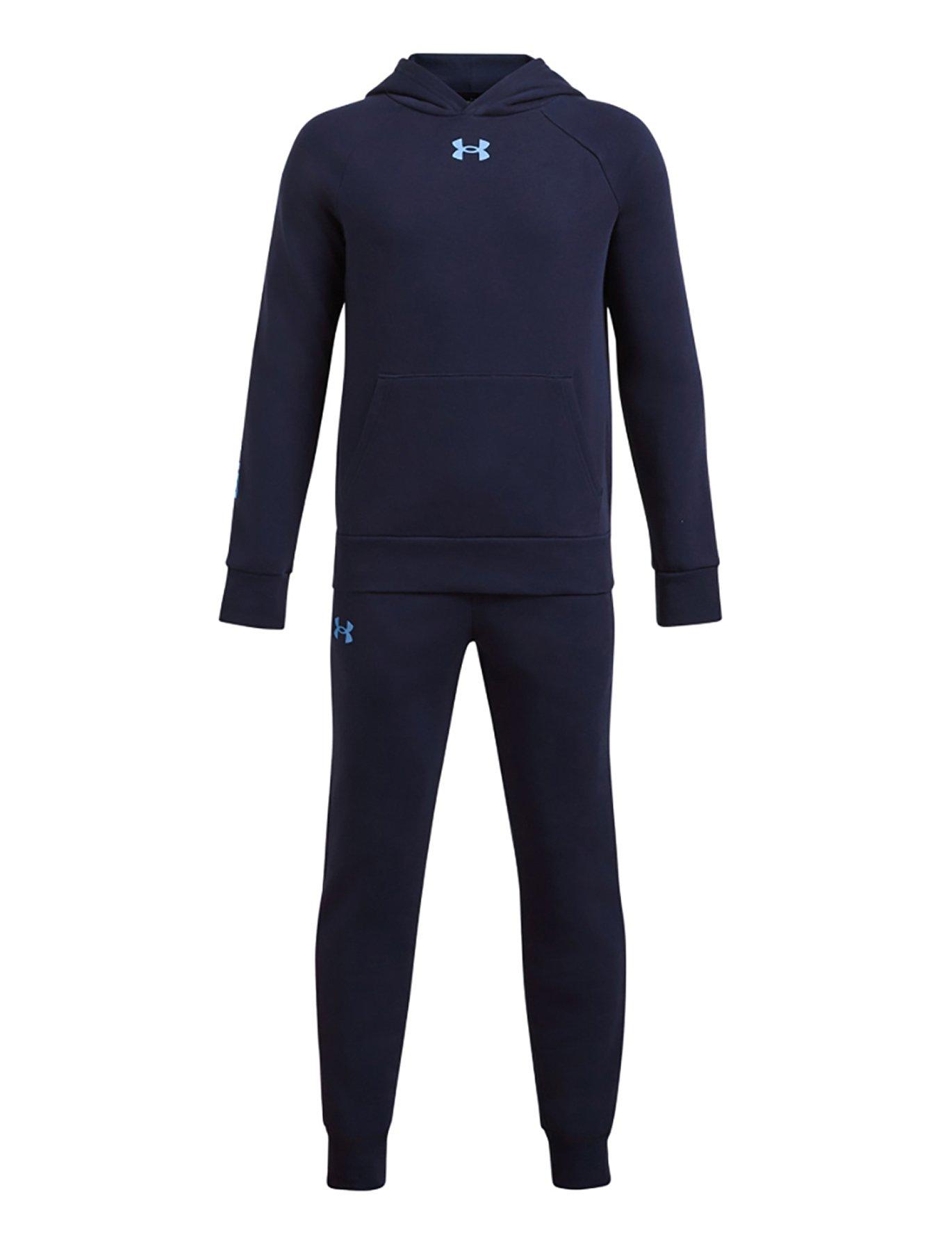 undefined Boys Training Rival Fleece Tracksuit - Navy