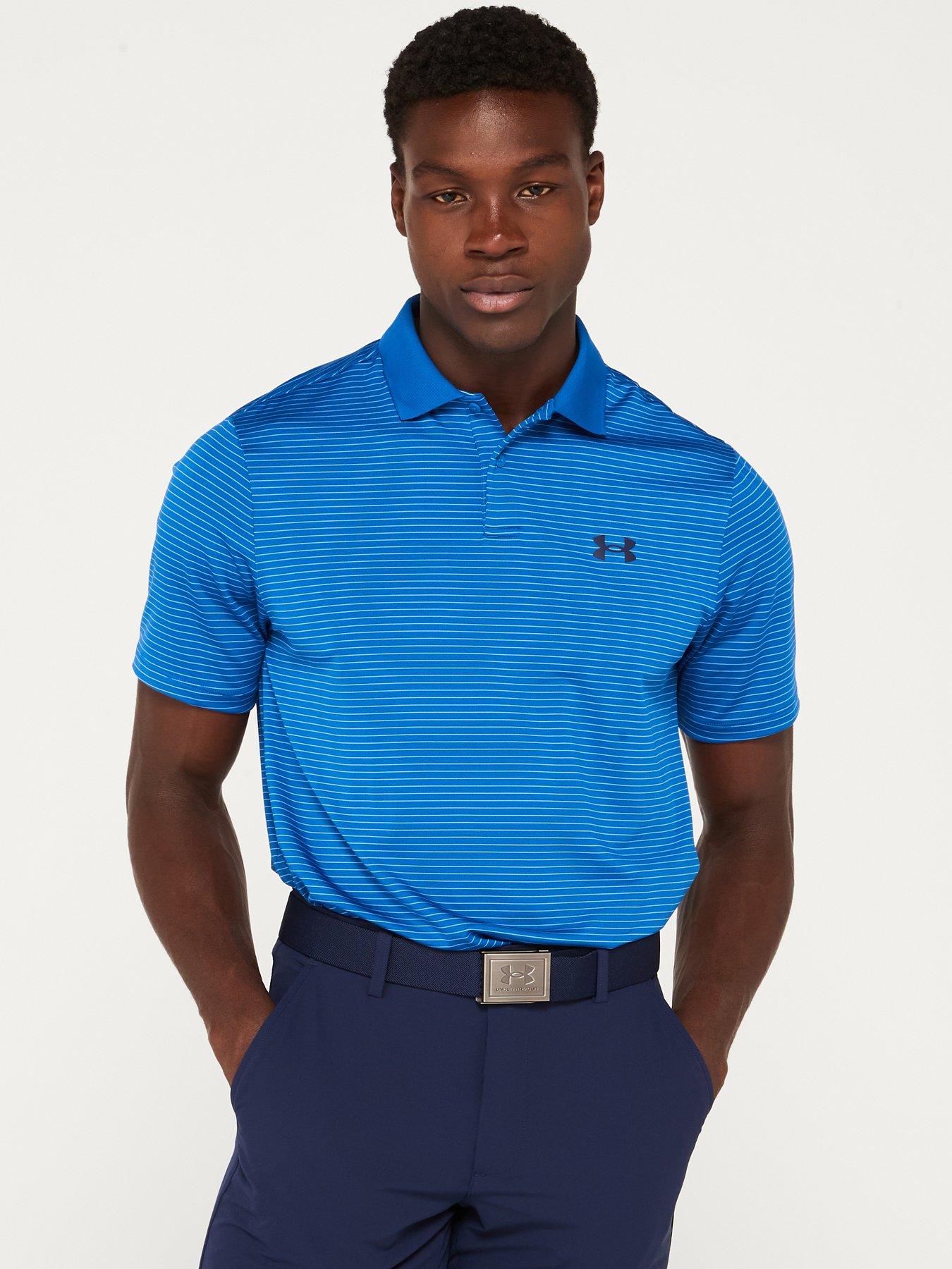 Under armour performance stripe polo new arrivals