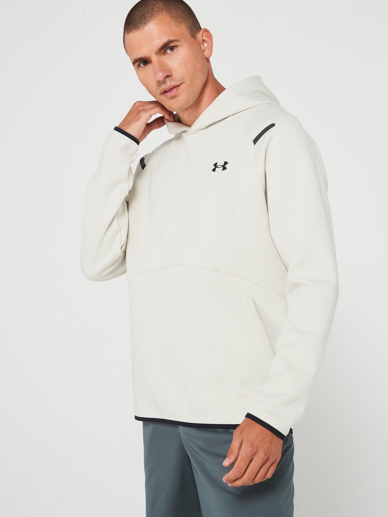 Mens white hoodie sale outlet