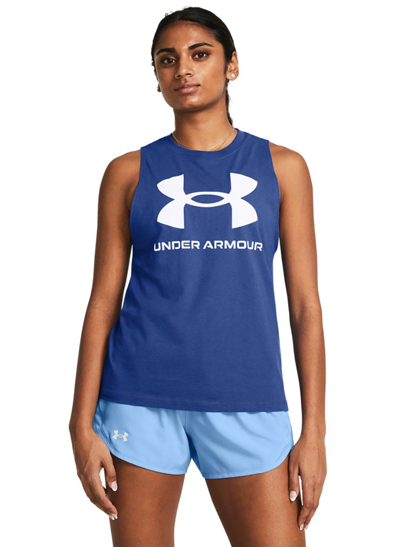 UNDER ARMOUR Women s Training Sportstyle Tank Blue Very