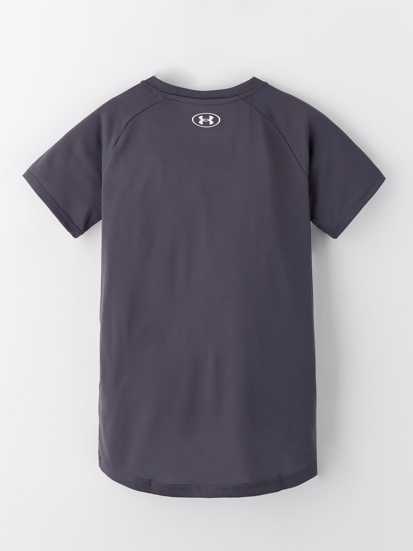 Image 6 of 6 of UNDER ARMOUR Boys Training Tech 20 T-Shirt - Grey