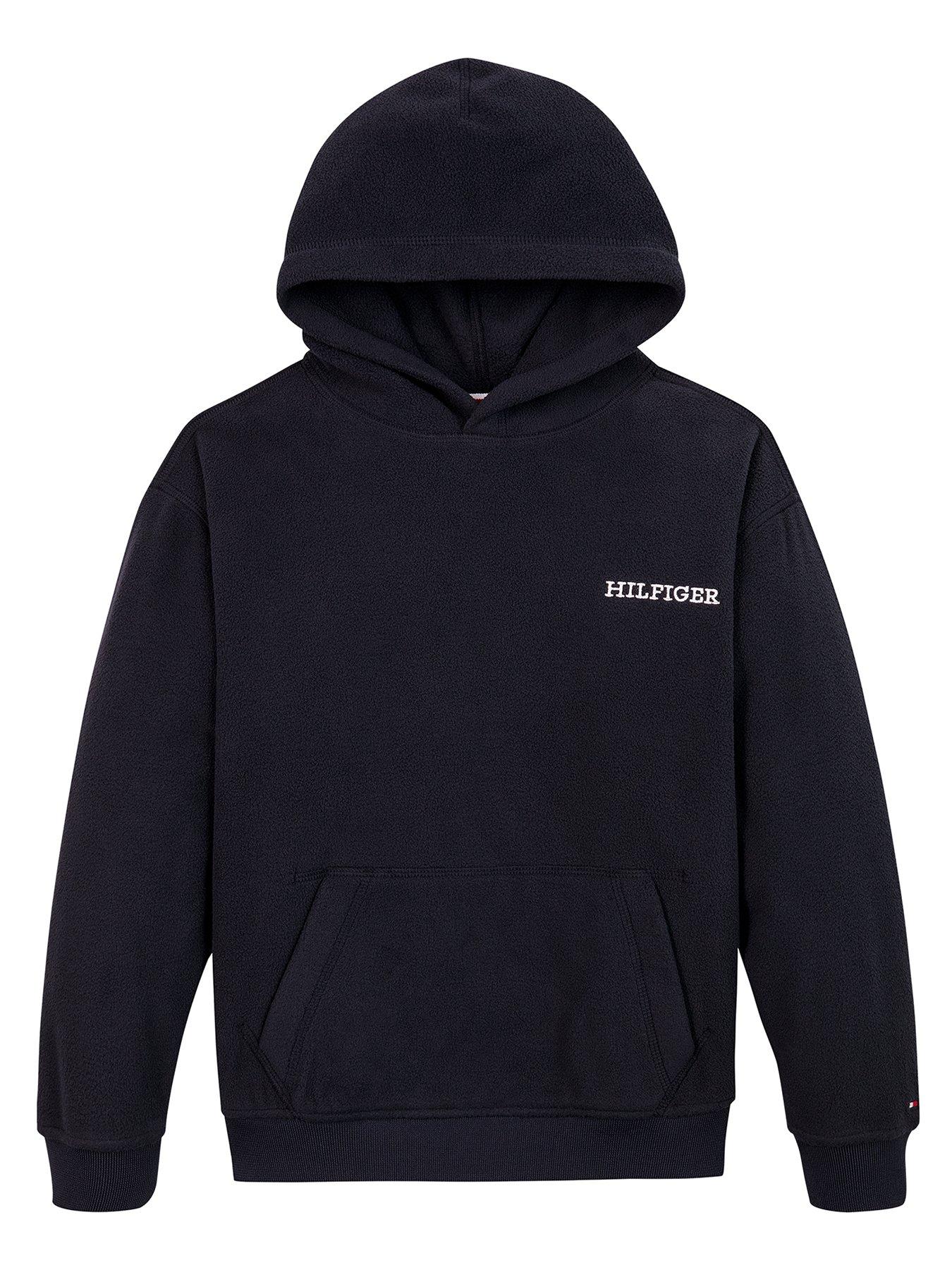 Tommy Hilfiger Boys Essential Hoodie Navy Very