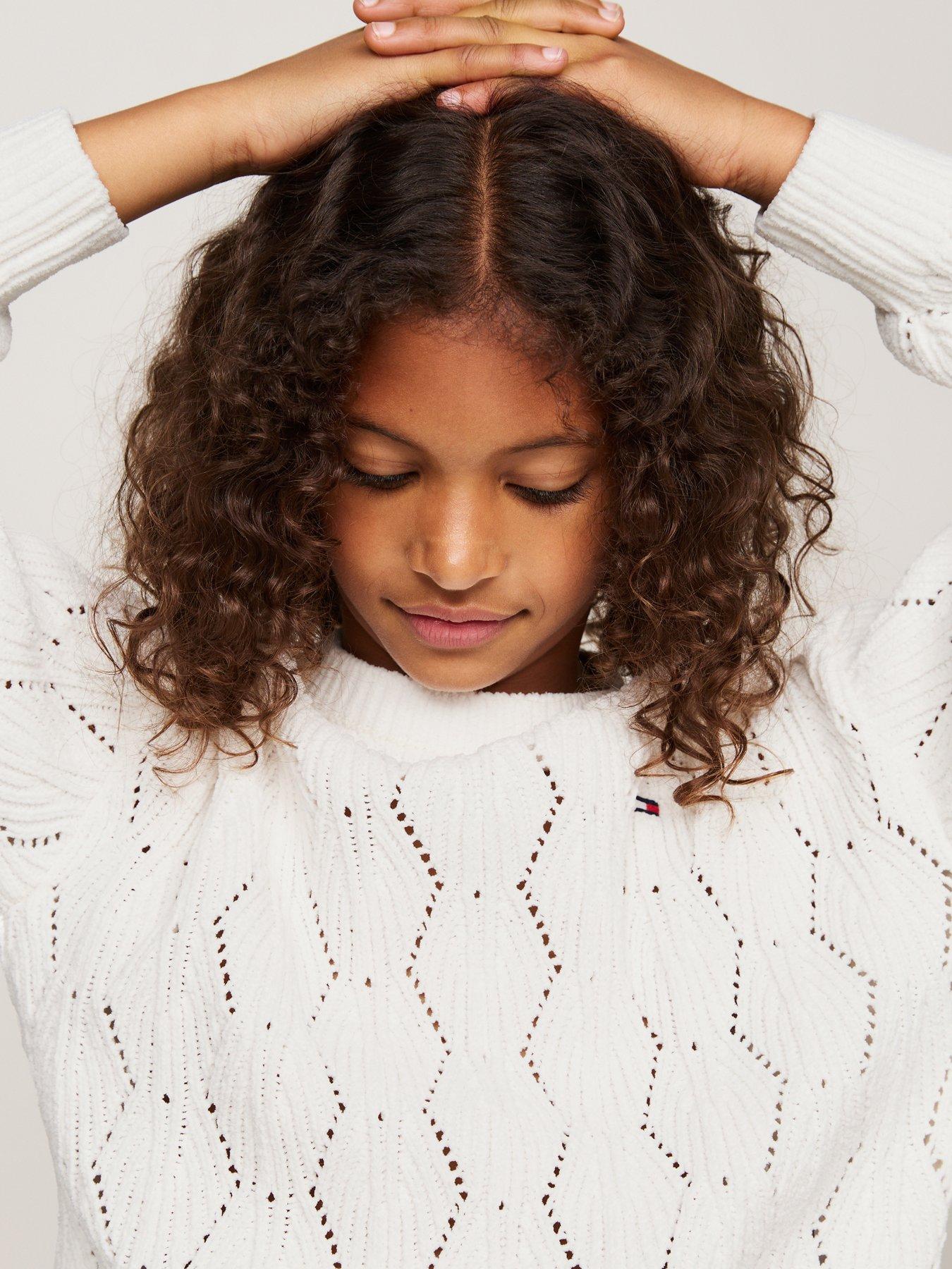 Chenille sweater girls deals