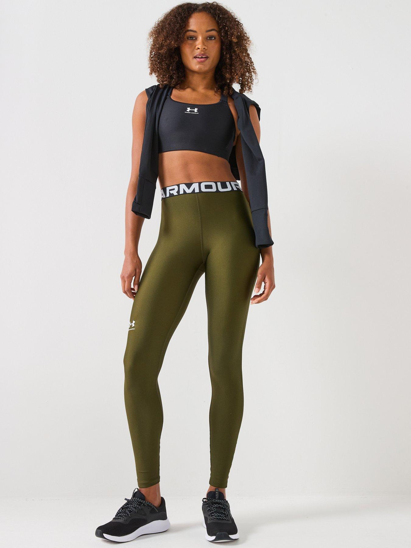 Image 3 of 6 of UNDER ARMOUR Womens Training Heat Gear High Support Sports Bra - Black