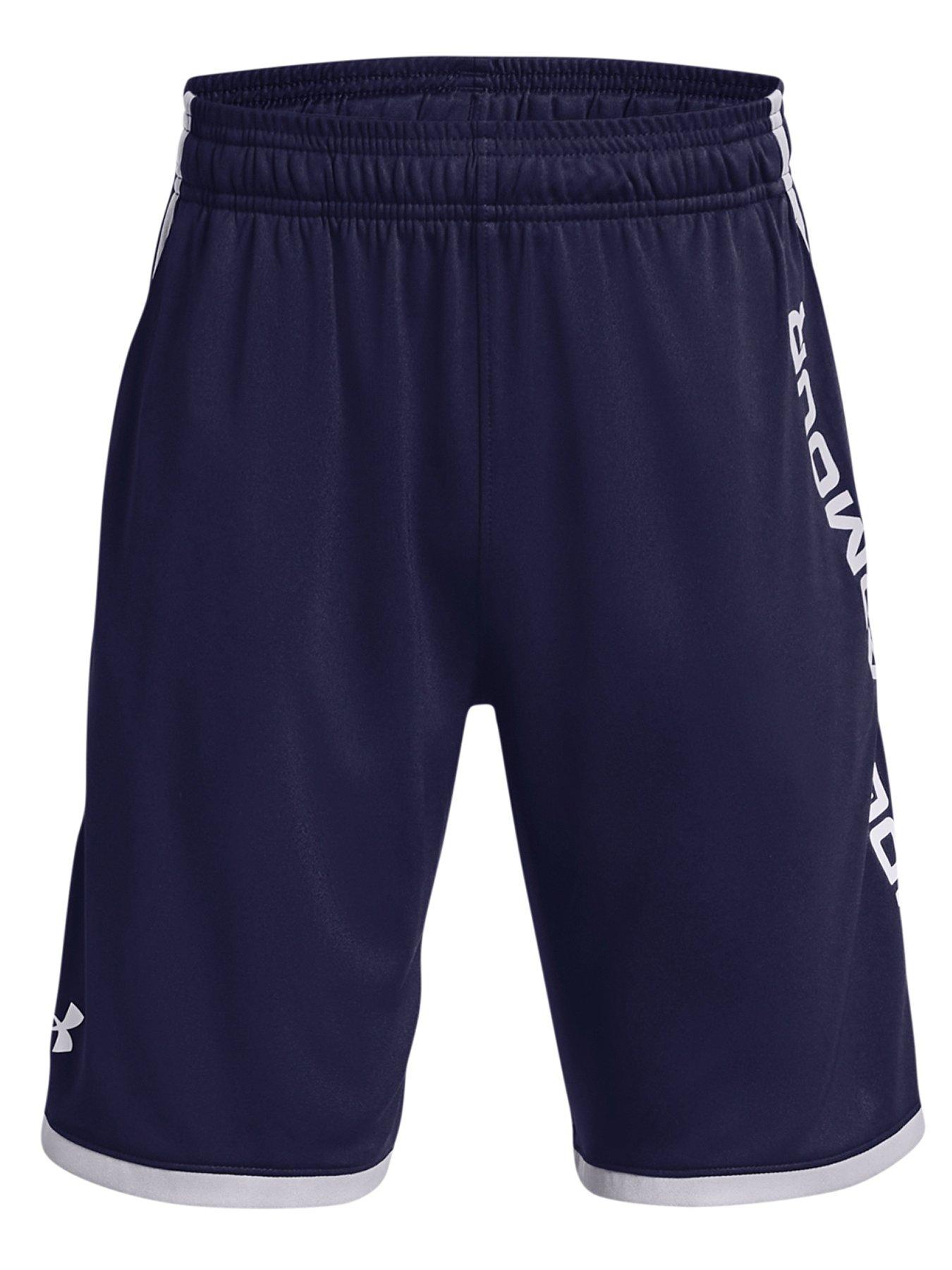 UNDER ARMOUR Boys Football Challenger Core Shorts Navy Very