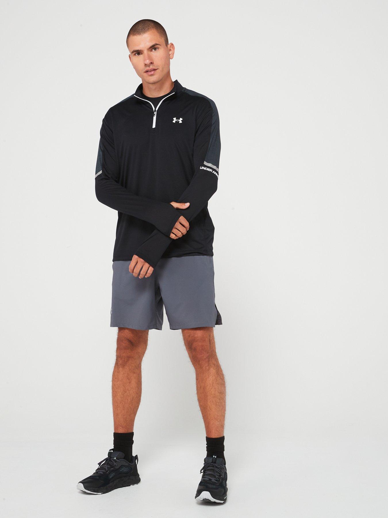 Image 3 of 4 of UNDER ARMOUR Men's Training Tech Utility 1/4 Zip Top - Black