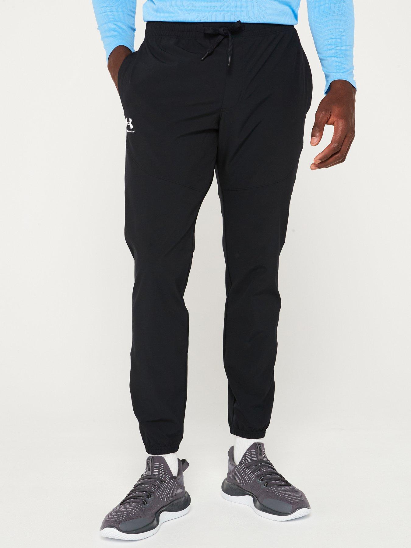 UNDER ARMOUR Mens Training Vibe Woven Joggers - Black