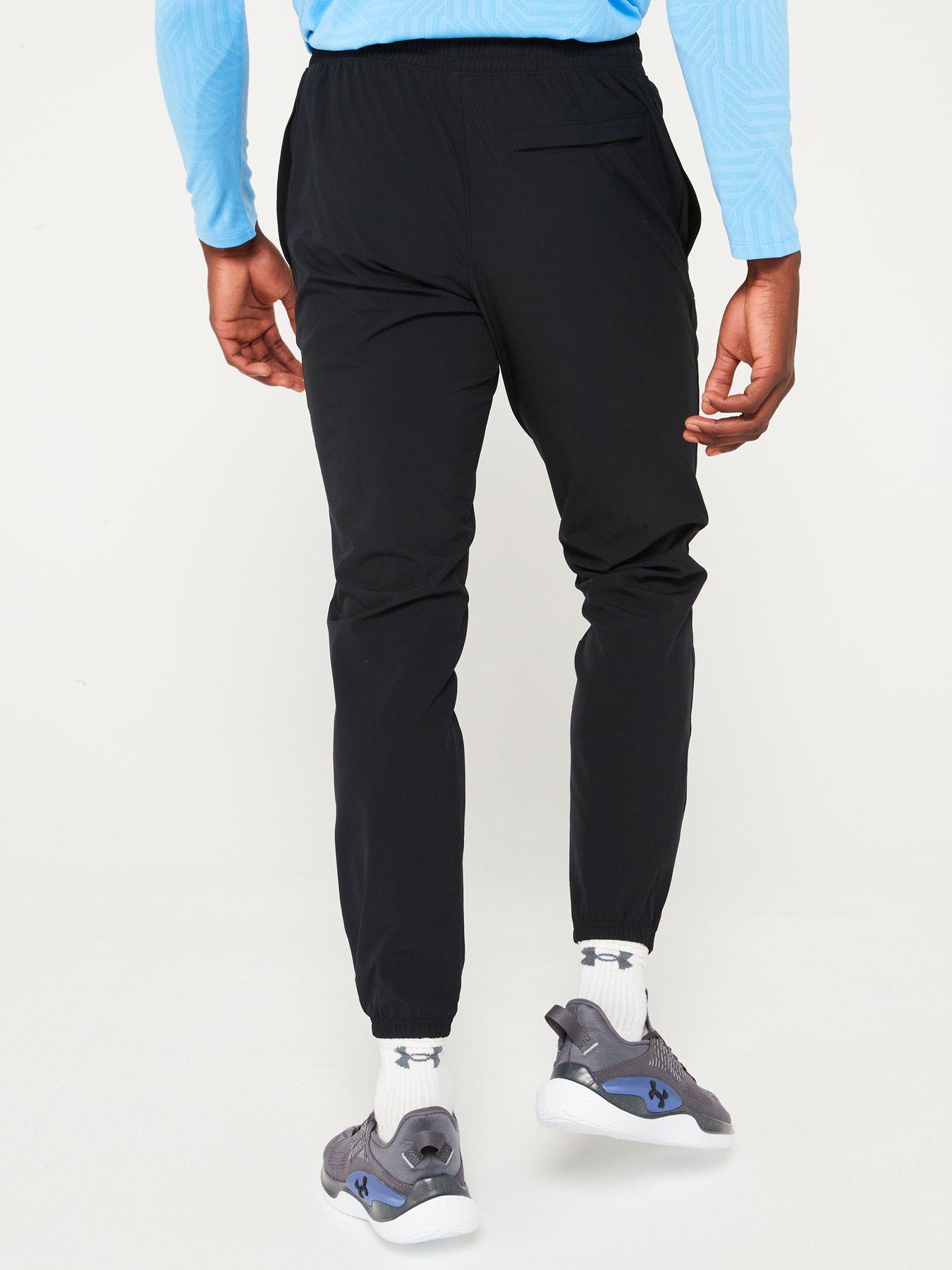 Image 2 of 5 of UNDER ARMOUR Mens Training Vibe Woven Joggers - Black