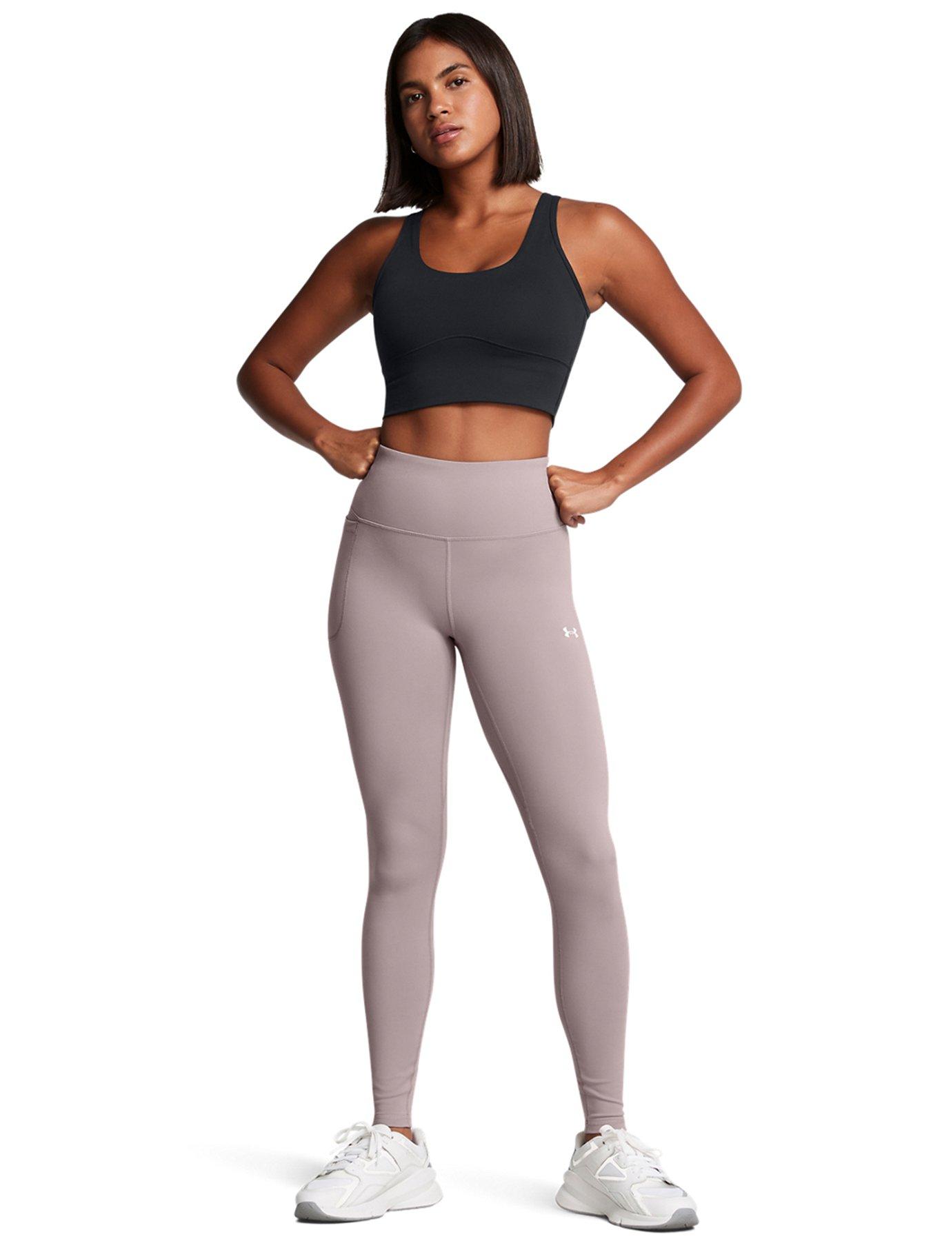 Image 3 of 4 of UNDER ARMOUR Womens Training Motion Leggings - Grey