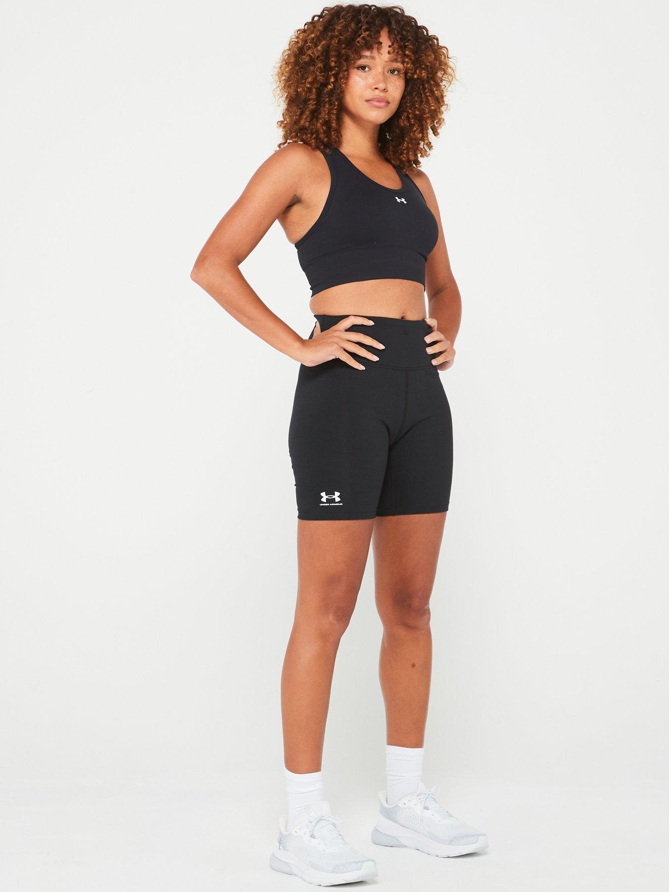 Image 4 of 5 of UNDER ARMOUR Womens Training Vanish Seamless Mid Bra - Black