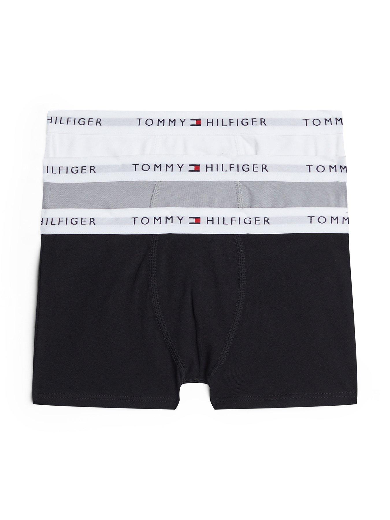 tommy hilfiger boys 3 pack trunks - multi