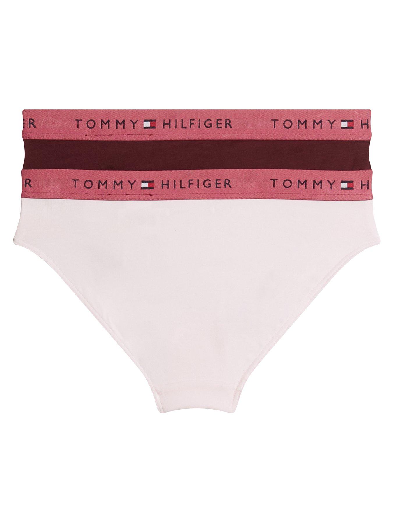 Image 2 of 2 of Tommy Hilfiger Girls 2 Pack Bikini Briefs - Multi