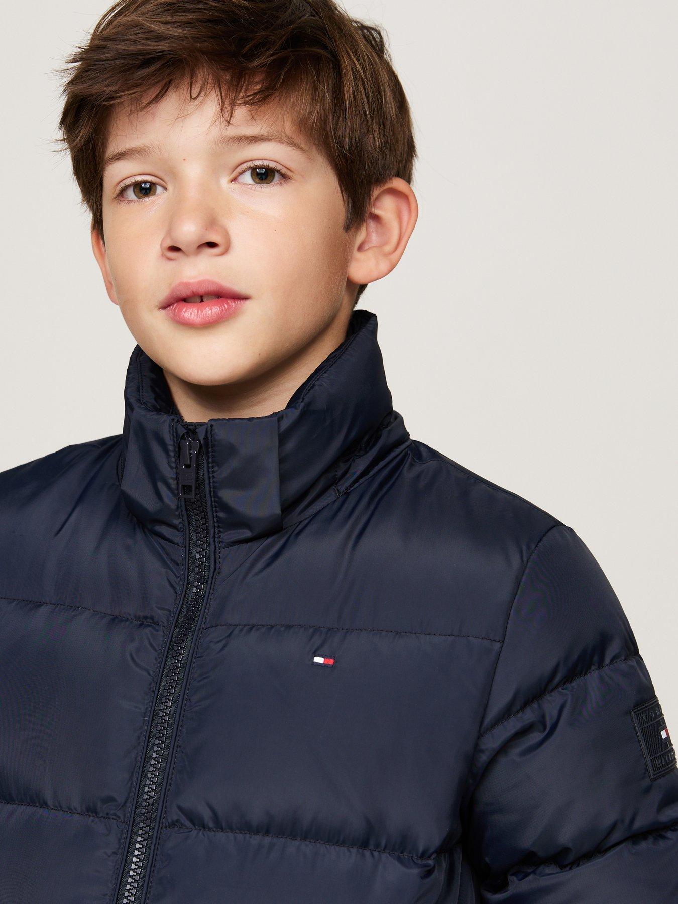 Tommy Hilfiger Boys Essential Down Jacket Navy Very