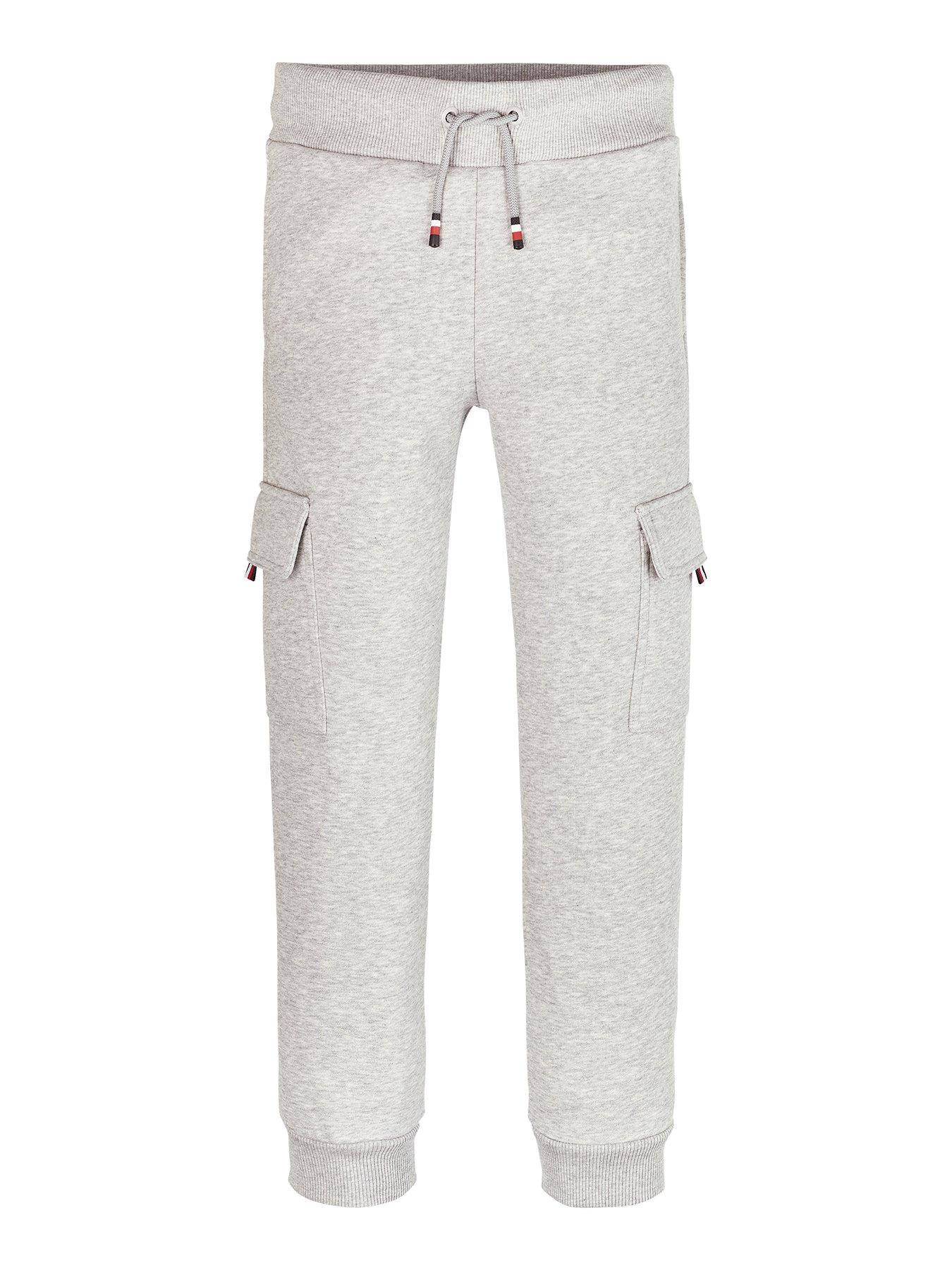 undefined Boys Monotype Fleece Reg Cargo Sweatpants - Grey
