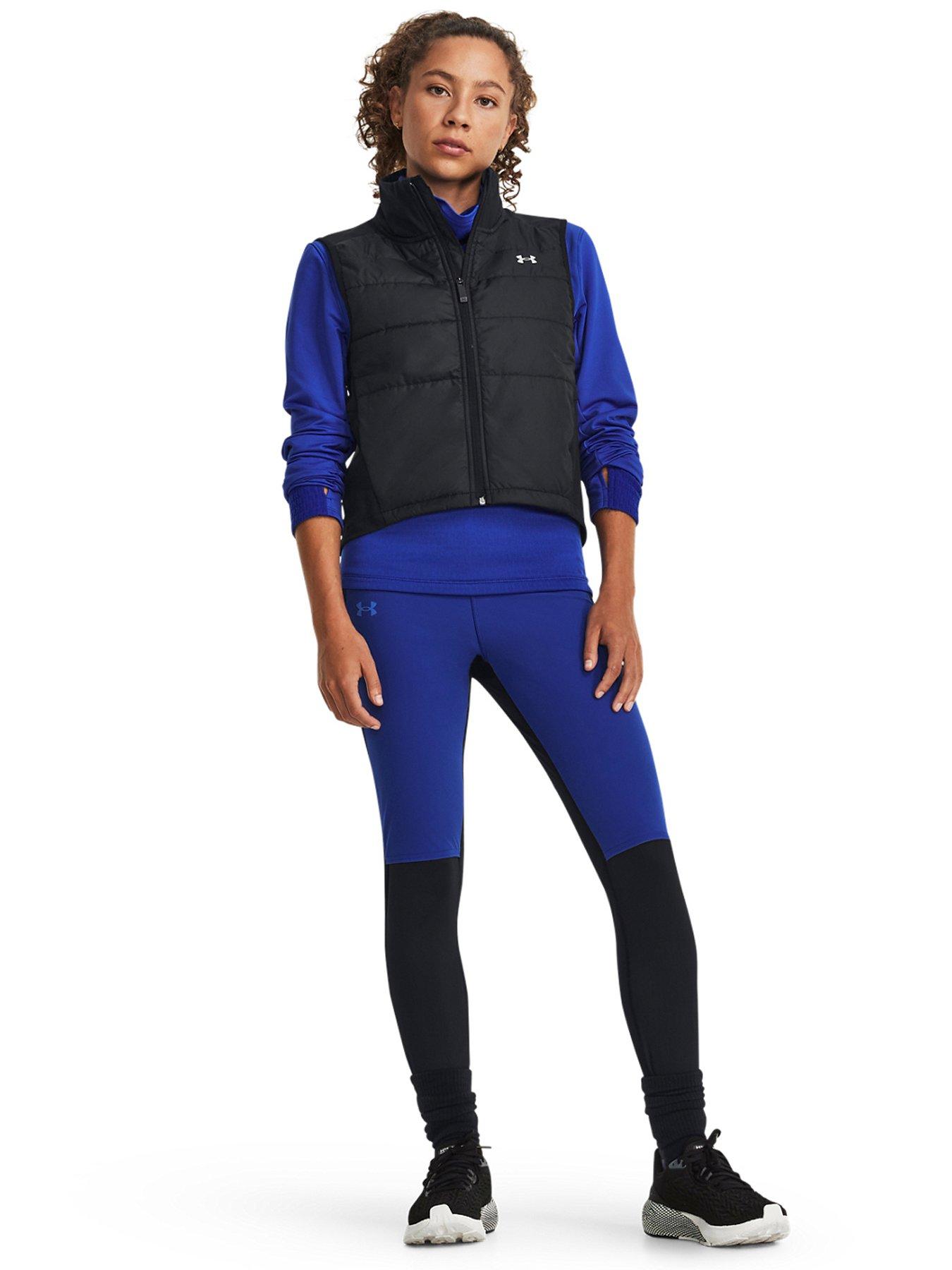 Womens Running Launch Insulated Gilet Black