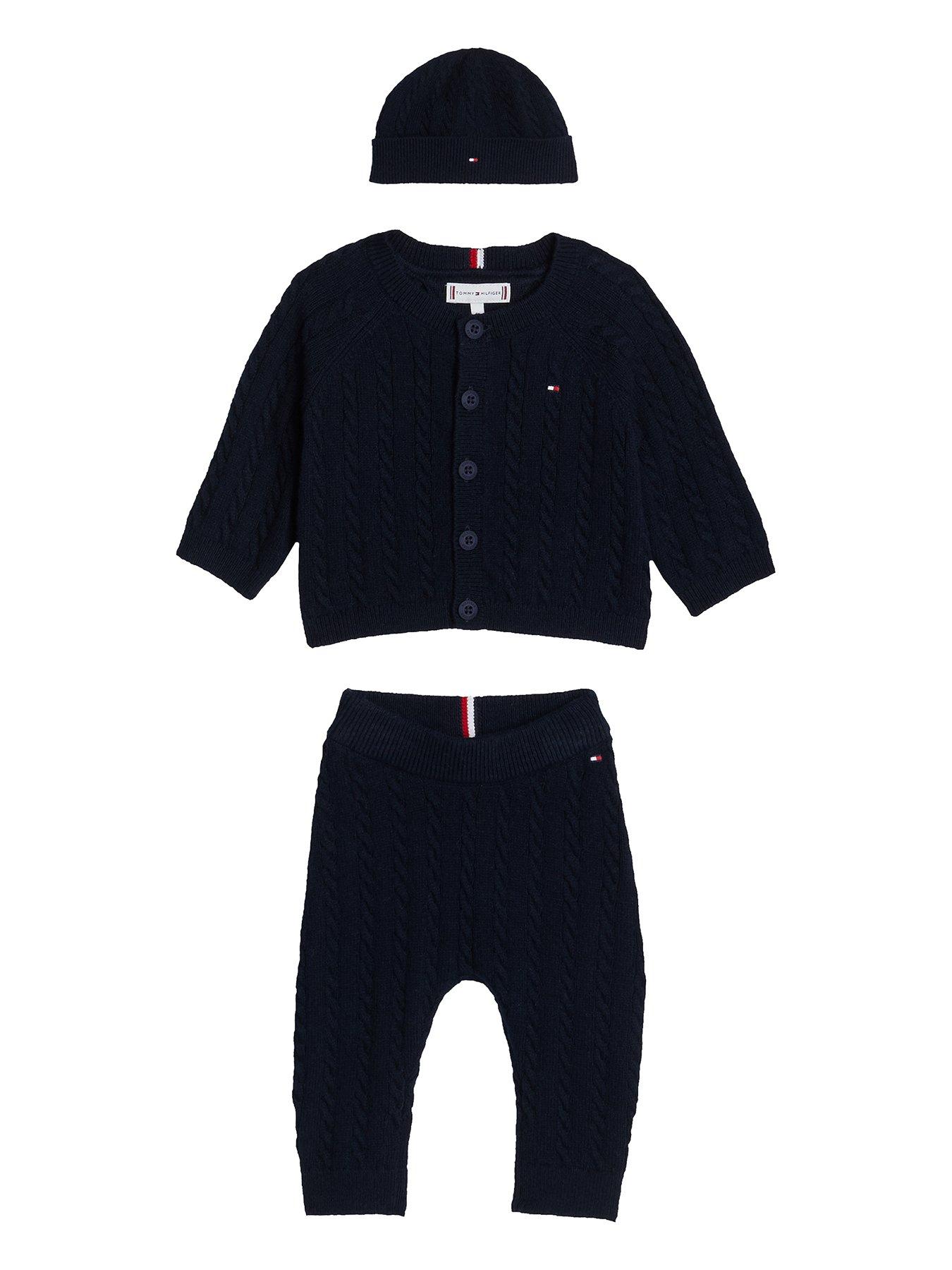 Tommy Hilfiger Baby Boys Essential Jog Set Navy Very