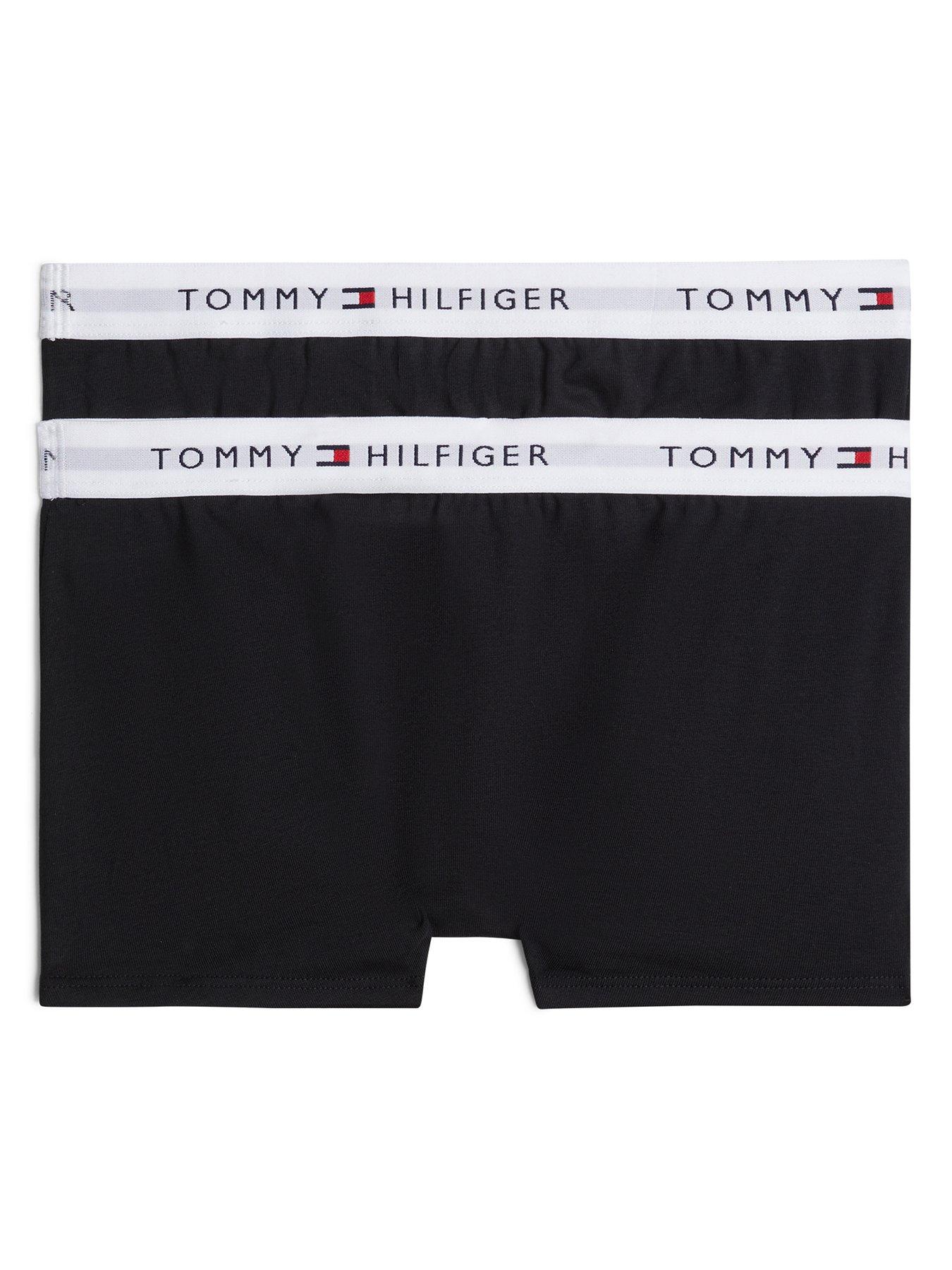Image 2 of 2 of Tommy Hilfiger Boys 2 Pack Trunks - Black