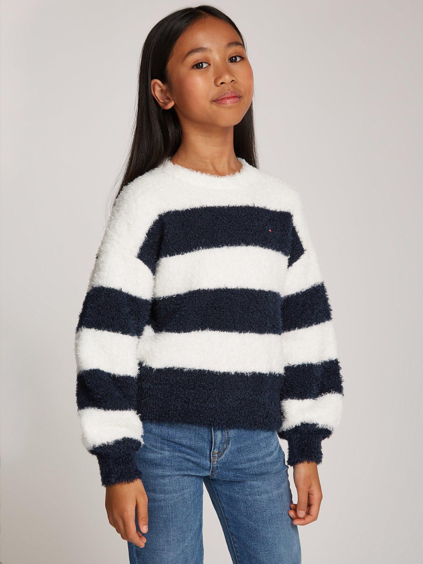 Tommy hilfiger fuzzy sweater discount