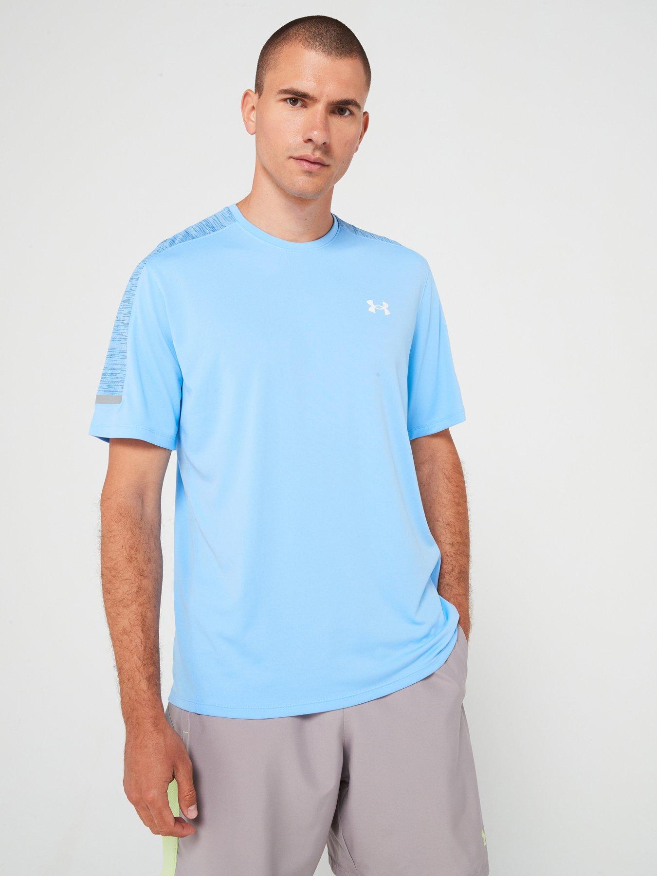UNDER ARMOUR Mens Training Tech Utility T-Shirt Blue Very