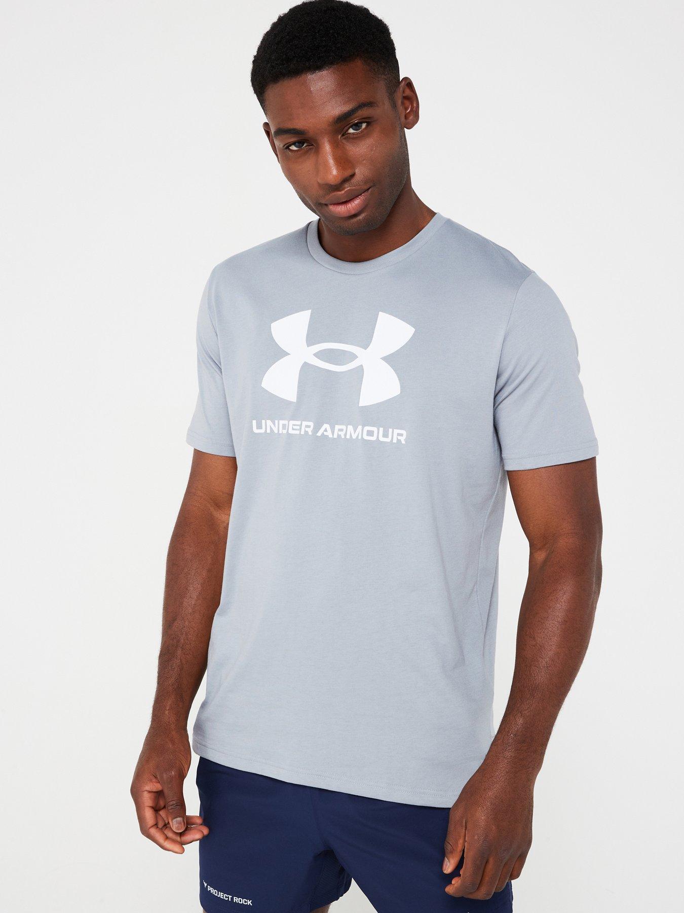 undefined Men's Training Sportstyle Logo T-Shirt - Grey