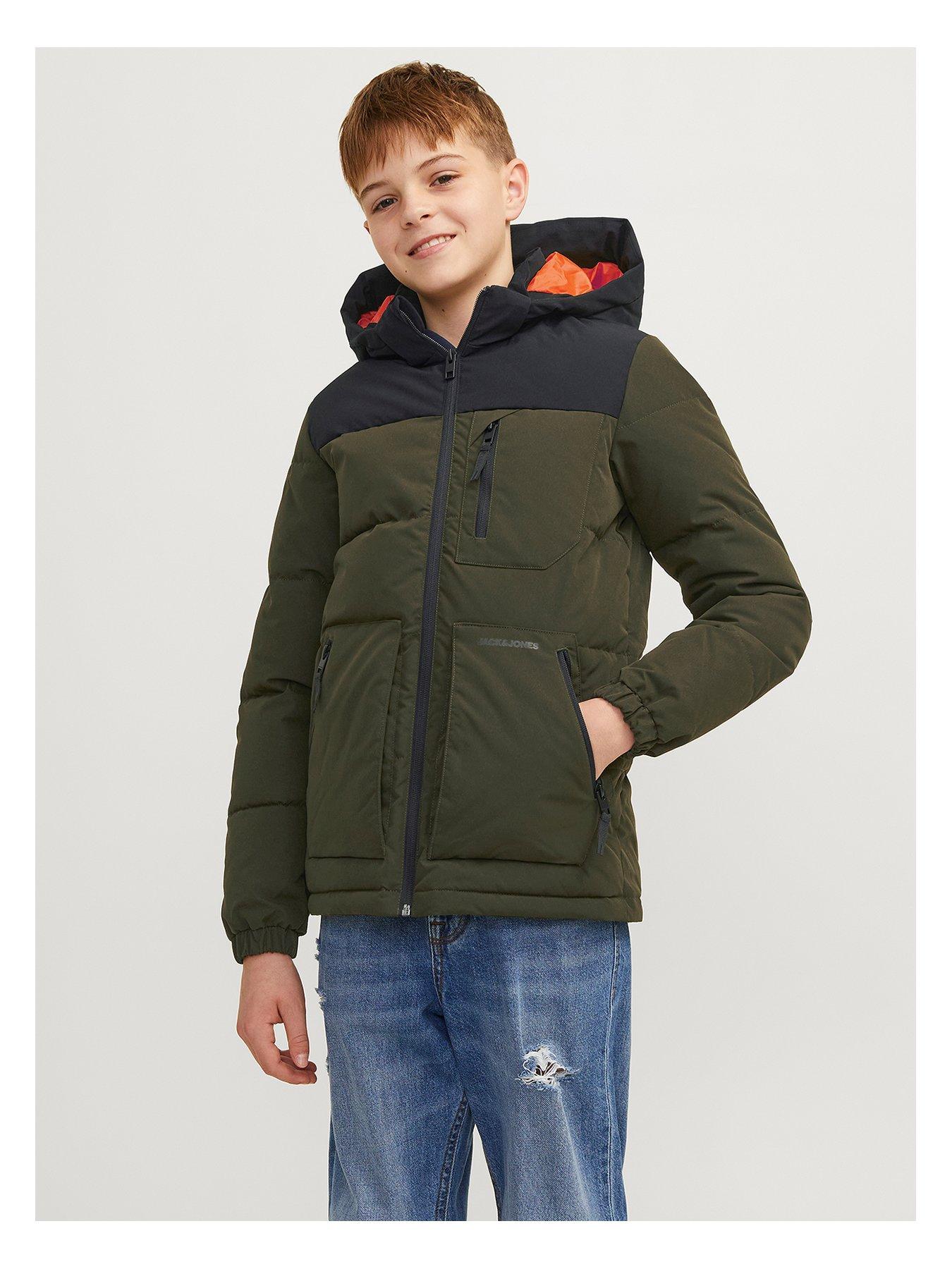 undefined Boys Otto Padded Jacket - Rosin