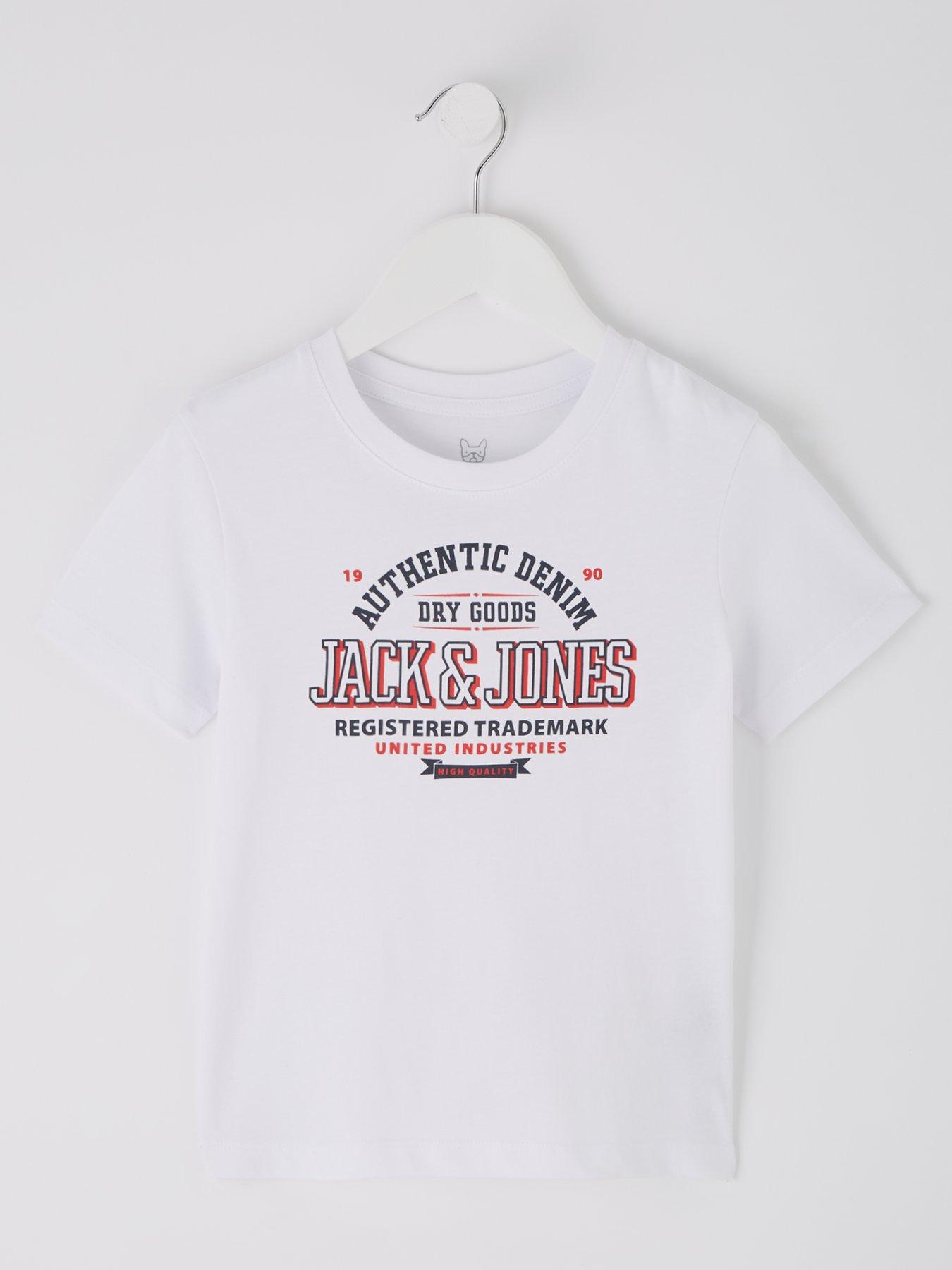undefined Younger Boys Logo T-shirt - White