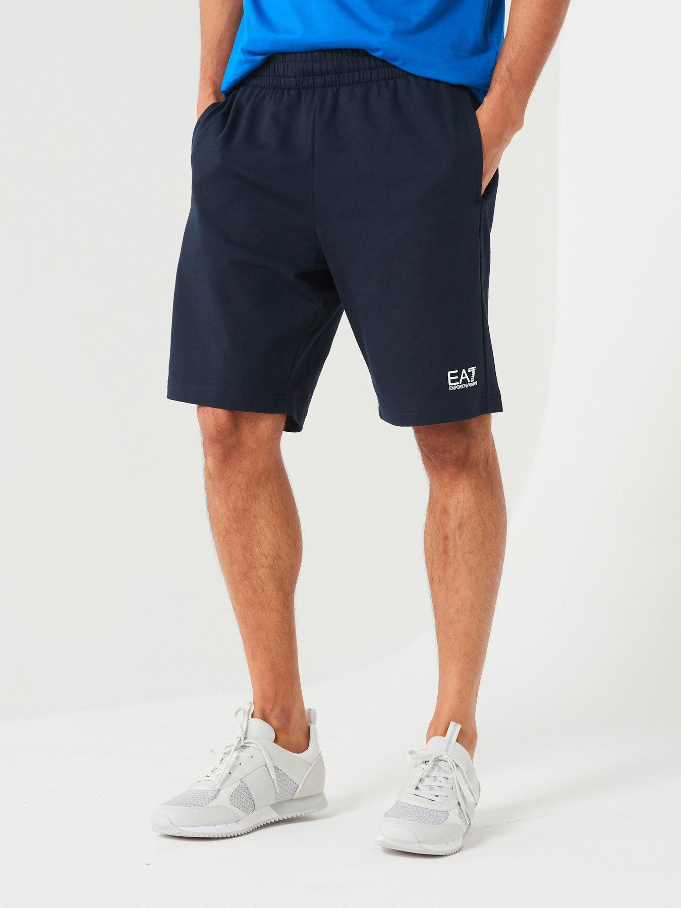 EA7 Emporio Armani Core Id Single Jersey Shorts - Dark Blue