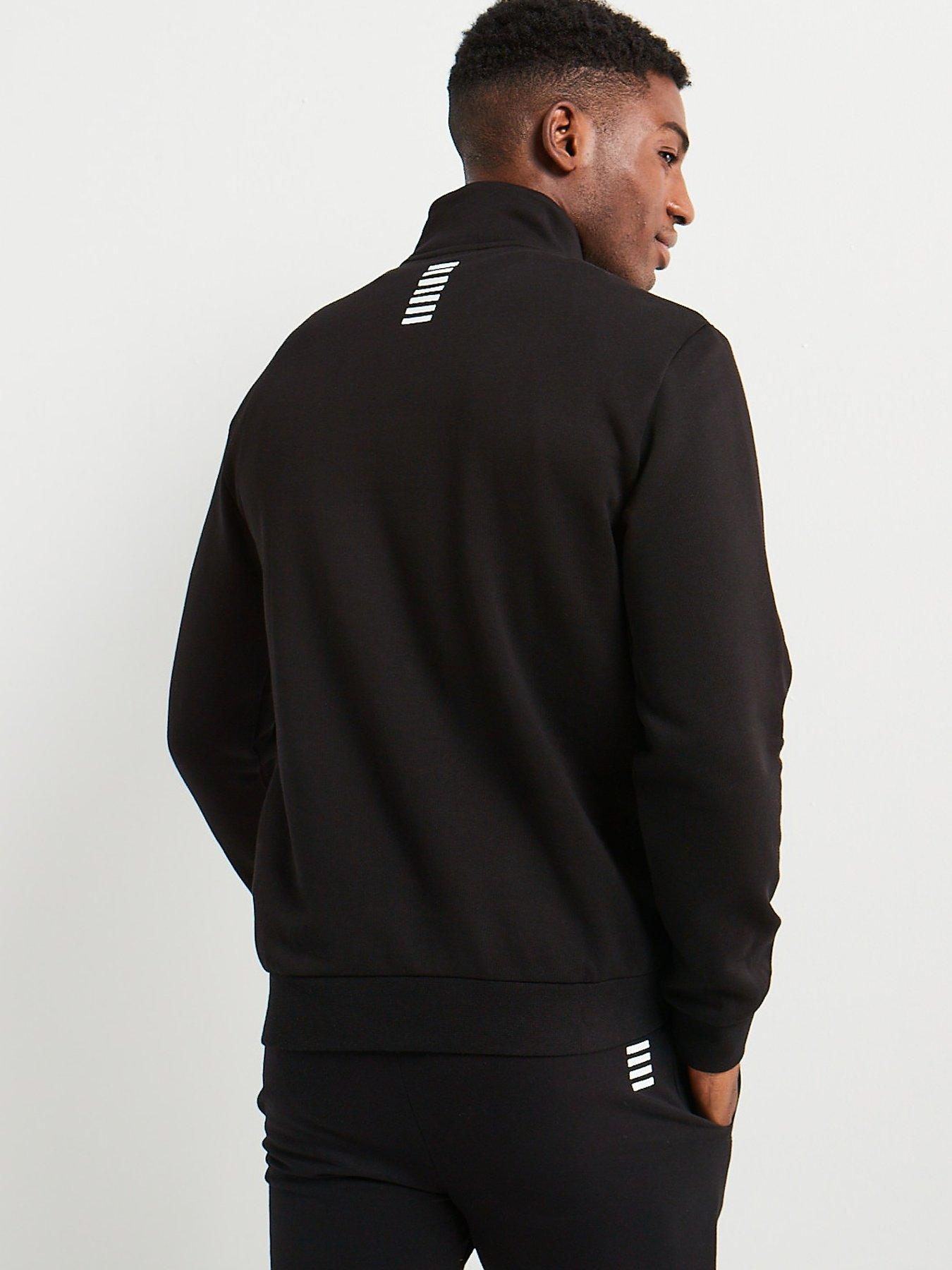 Image 2 of 4 of EA7 Emporio Armani Core Id 1/4 Zip Sweat - Black