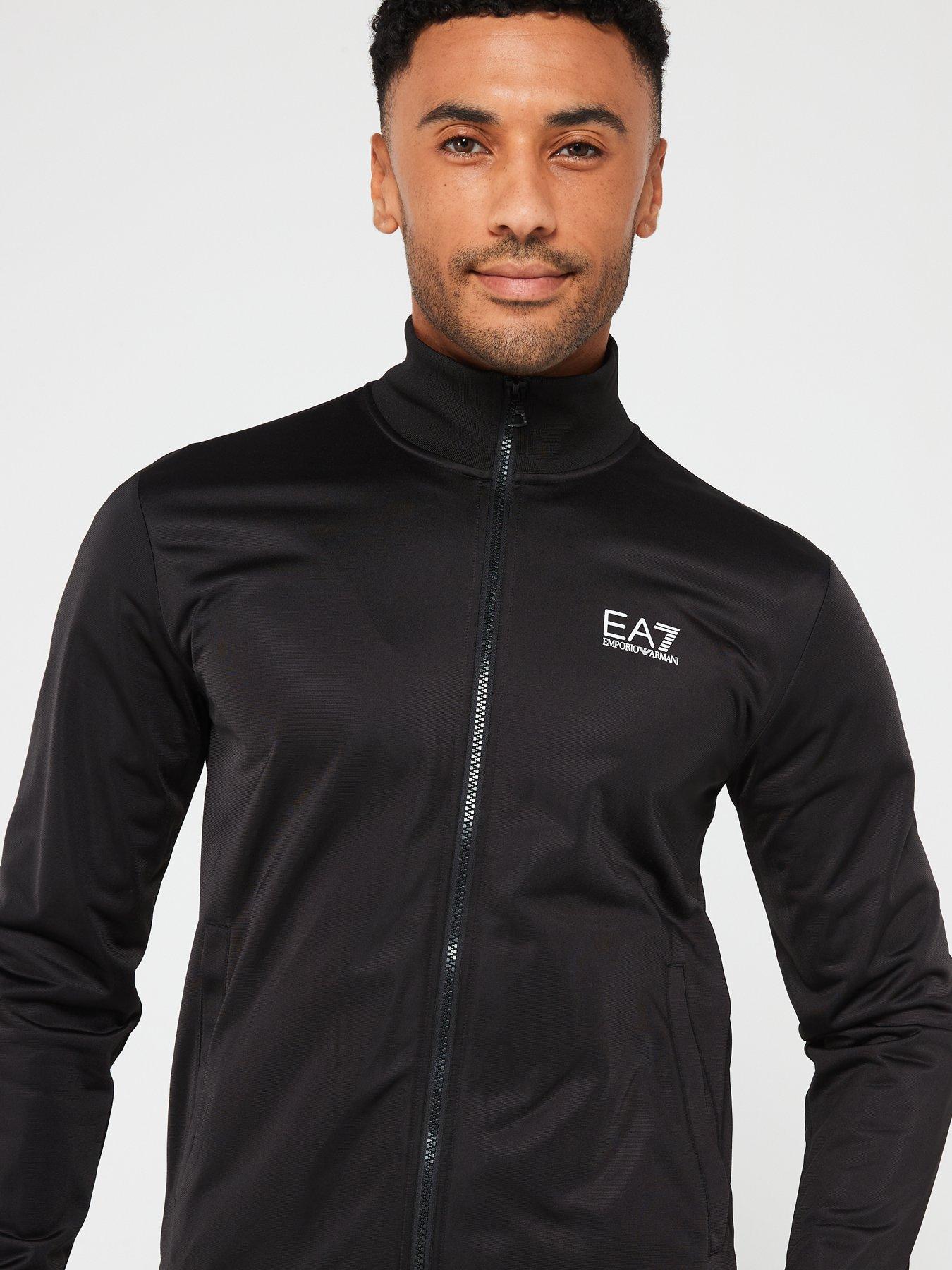 undefined Core Id Poly Zip Tracksuit - Black