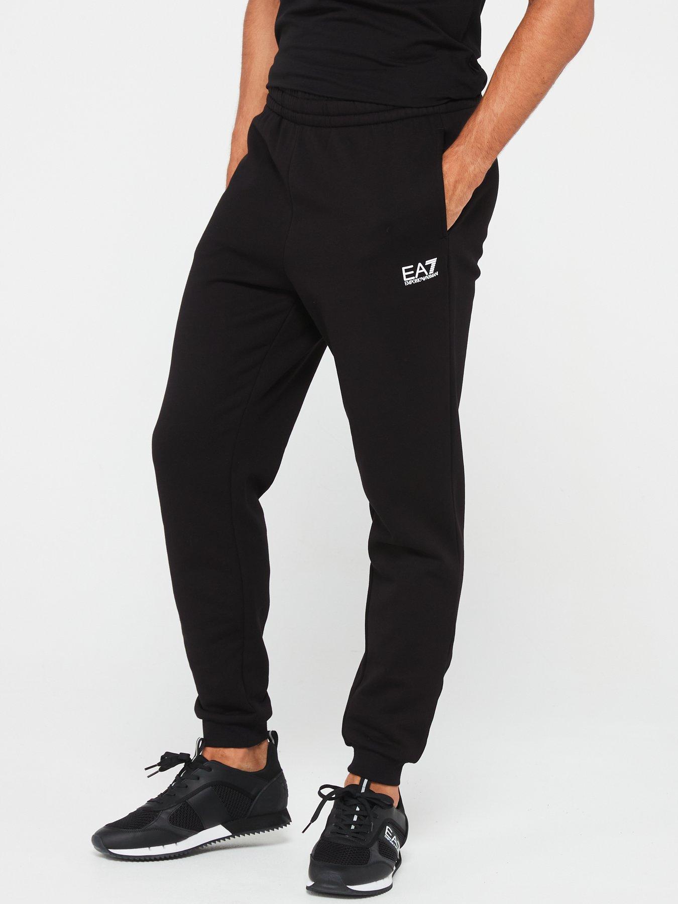 EA7 Emporio Armani Core Id Cuff Joggers - Black