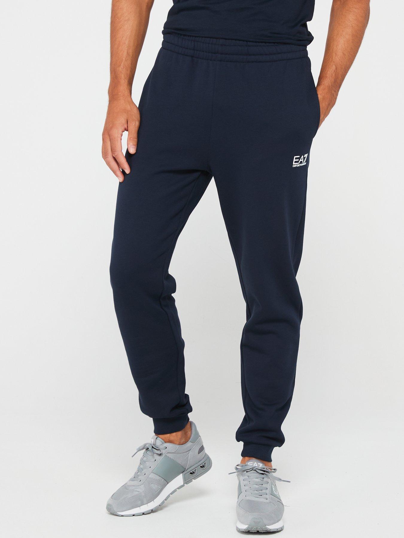 EA7 Emporio Armani Core Id Cuff Joggers - Dark Blue