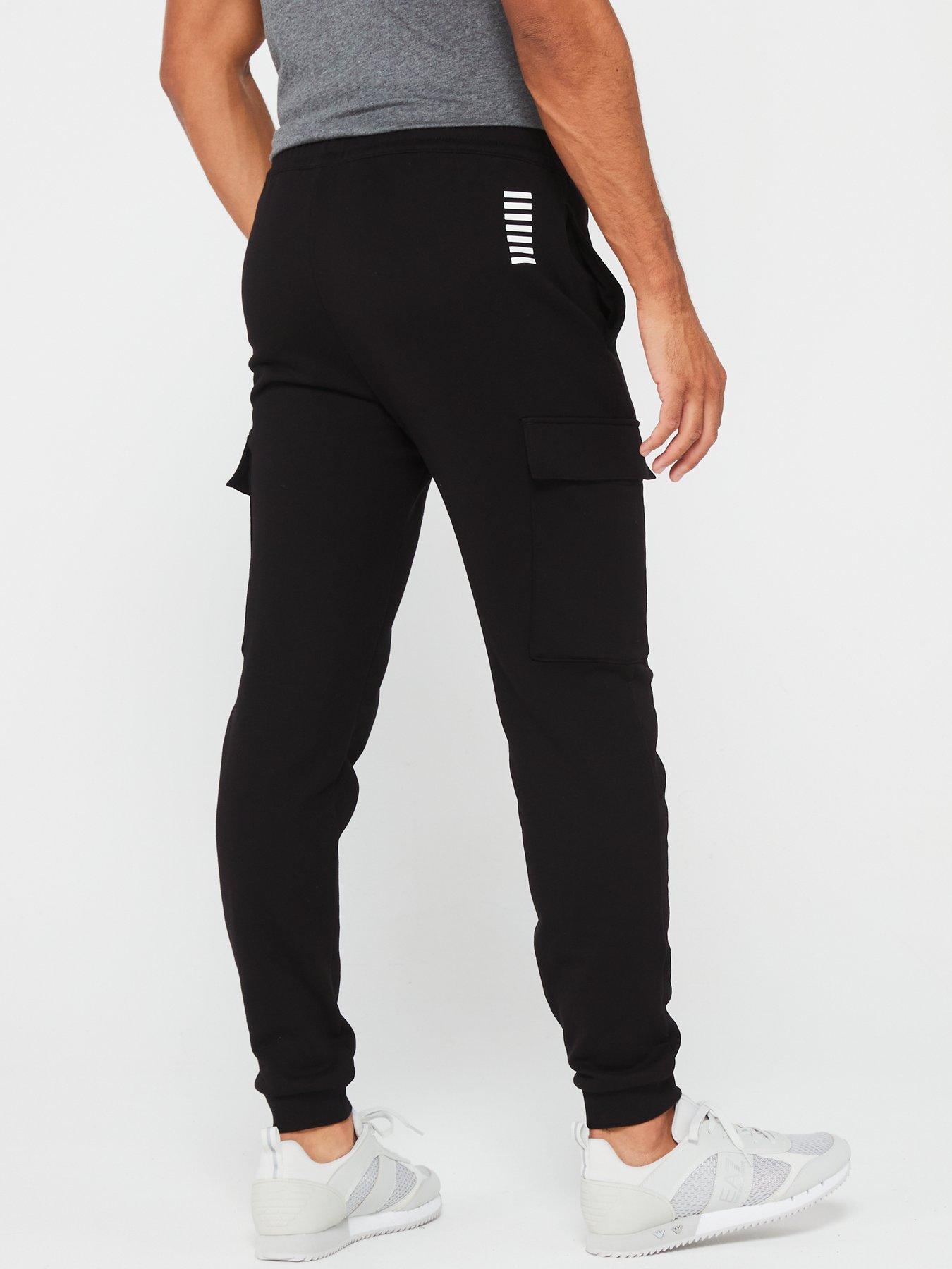 EA7 Emporio Armani Core Id Cargo Joggers Black Very