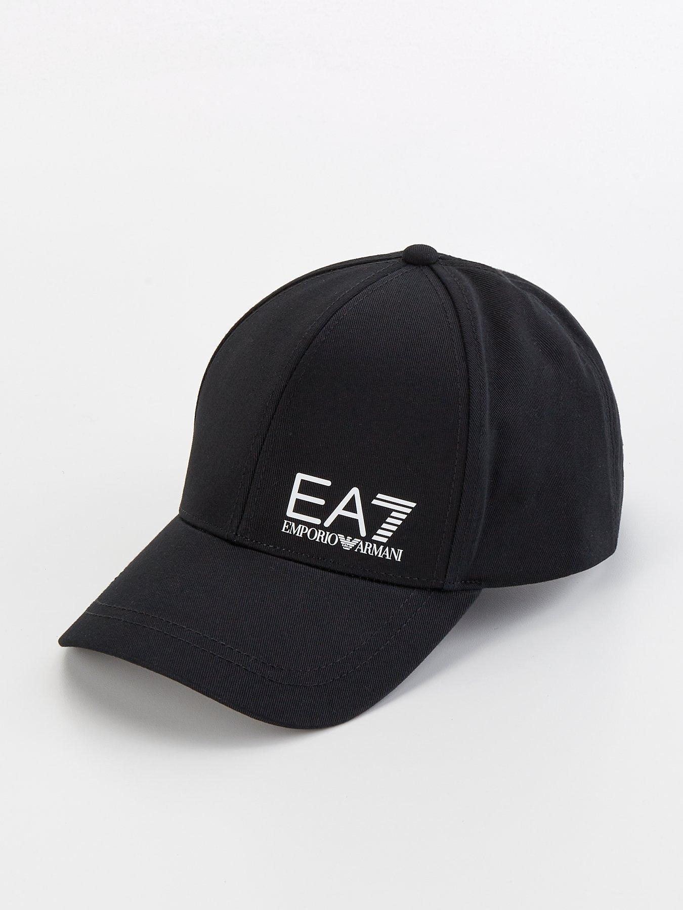 undefined Logo Baseball Cap - Black/white