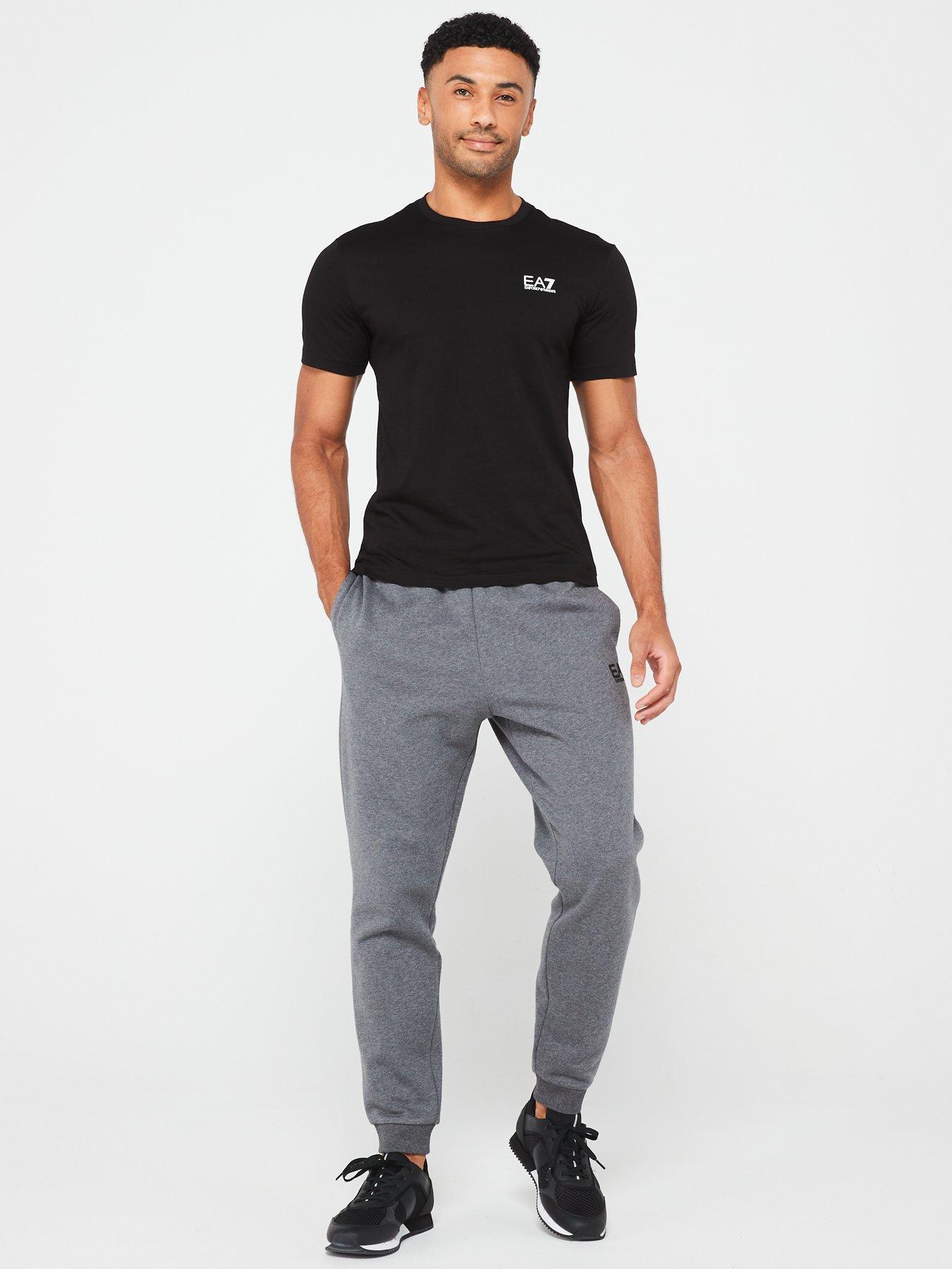 Image 3 of 4 of EA7 Emporio Armani Core Id Left Chest Logo T-Shirt - Black