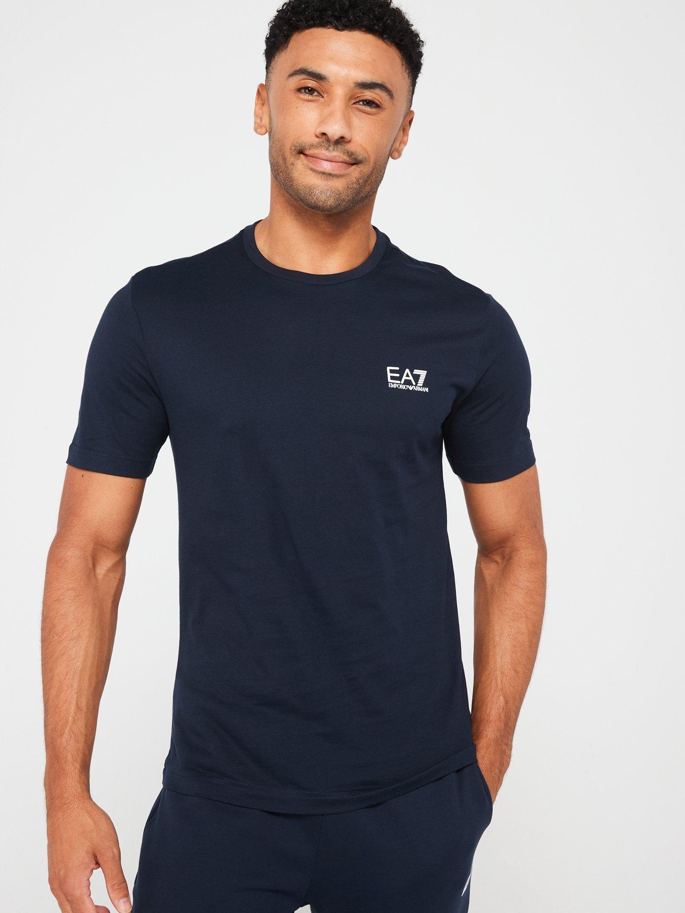 undefined Core Id Left Chest Logo T-Shirt - Dark Blue