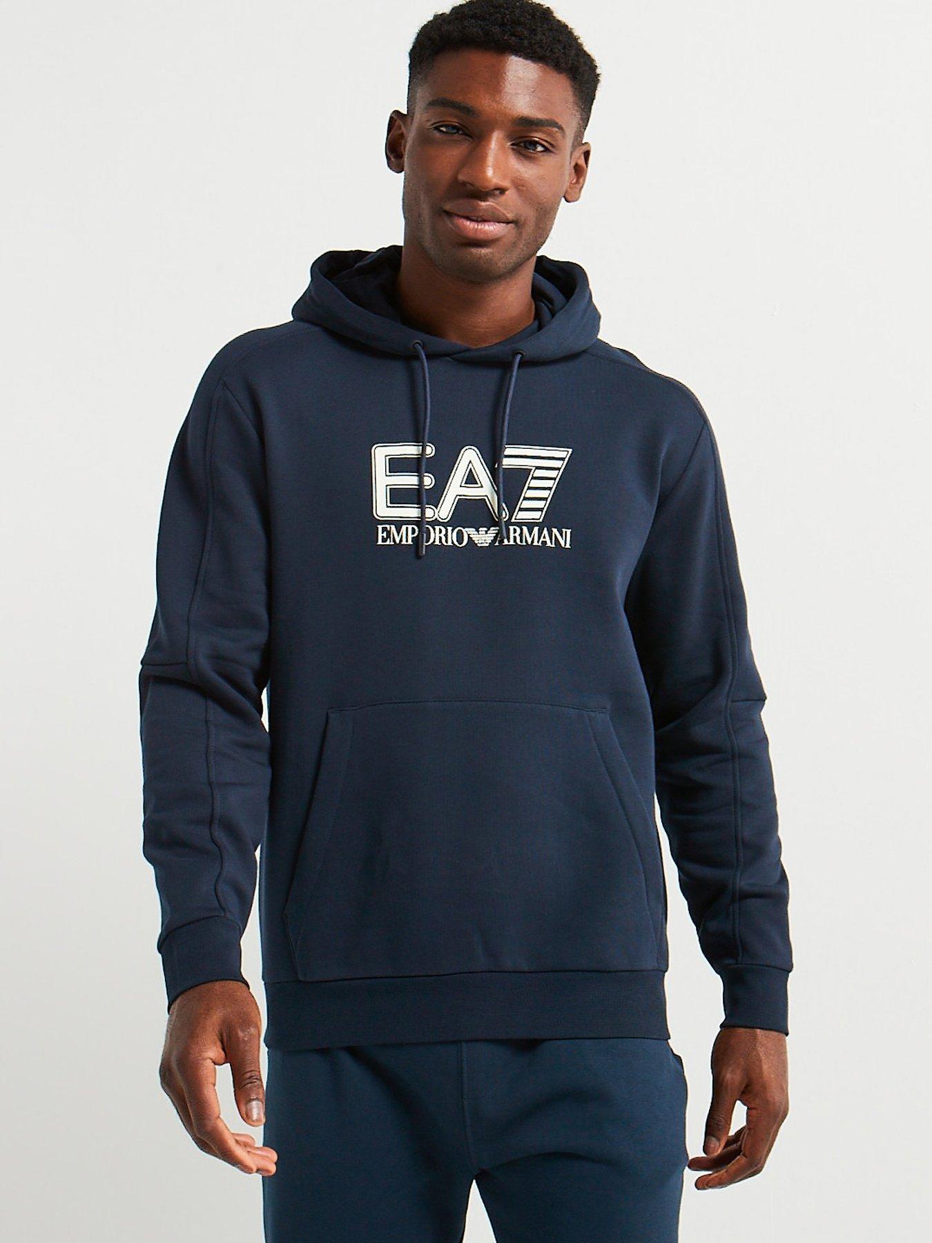 Hoodies Sweatshirts EA7 Emporio Armani Hoodies Men Very