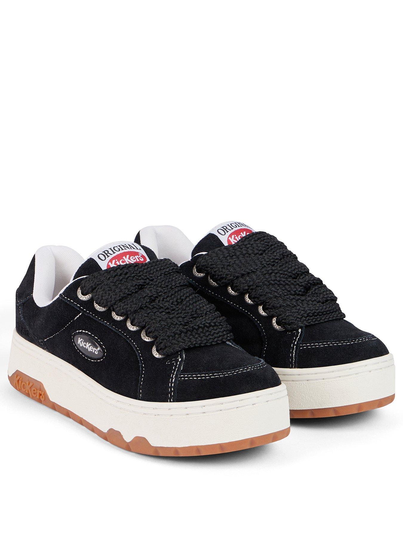 Image 2 of 6 of Kickers 70 Lo Skater Trainers - Black