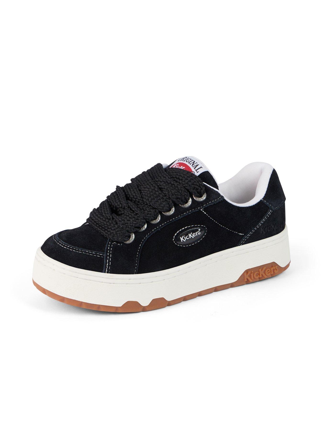 Image 6 of 6 of Kickers 70 Lo Skater Trainers - Black