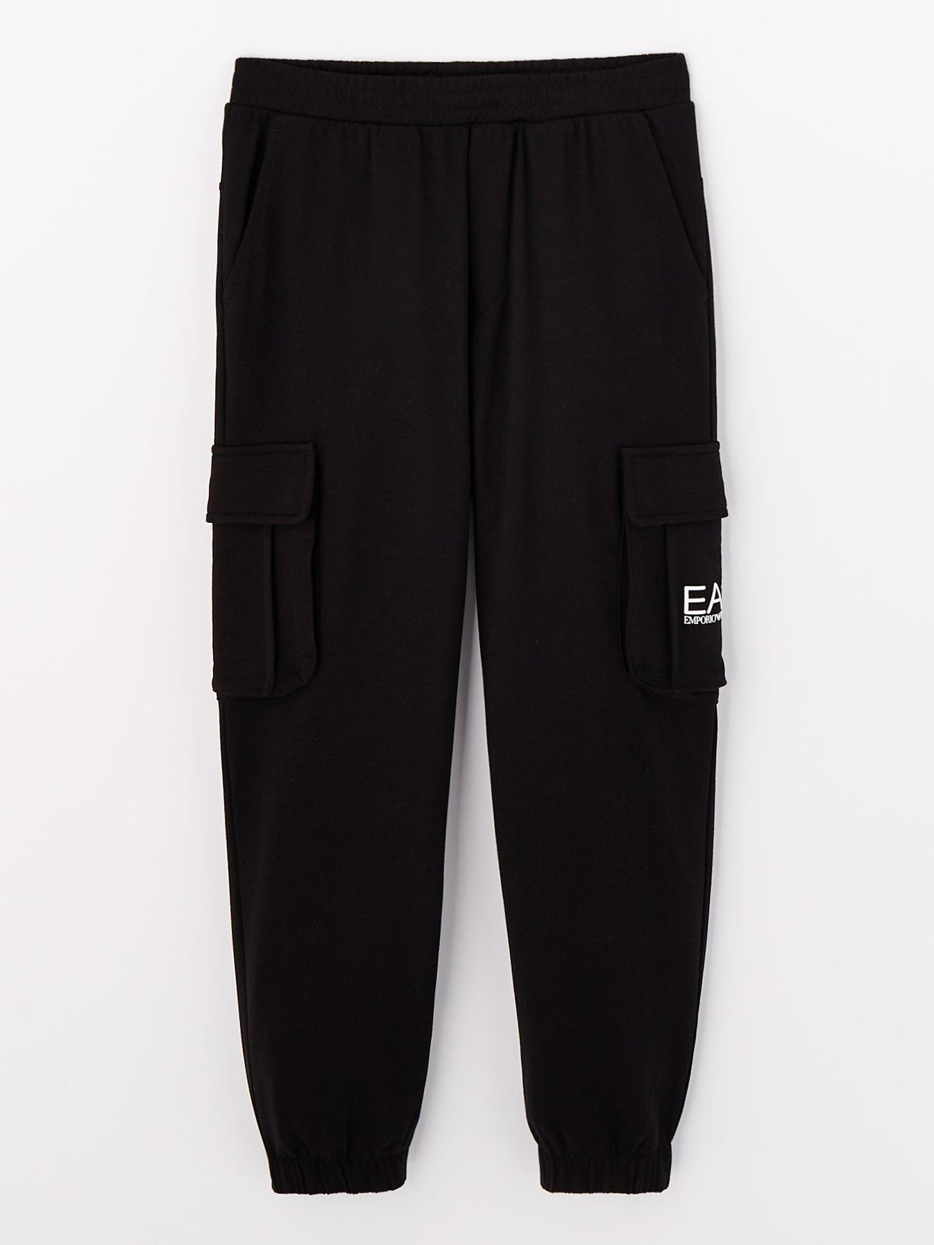 undefined Boys Core Id Cargo Jog Pants - Black