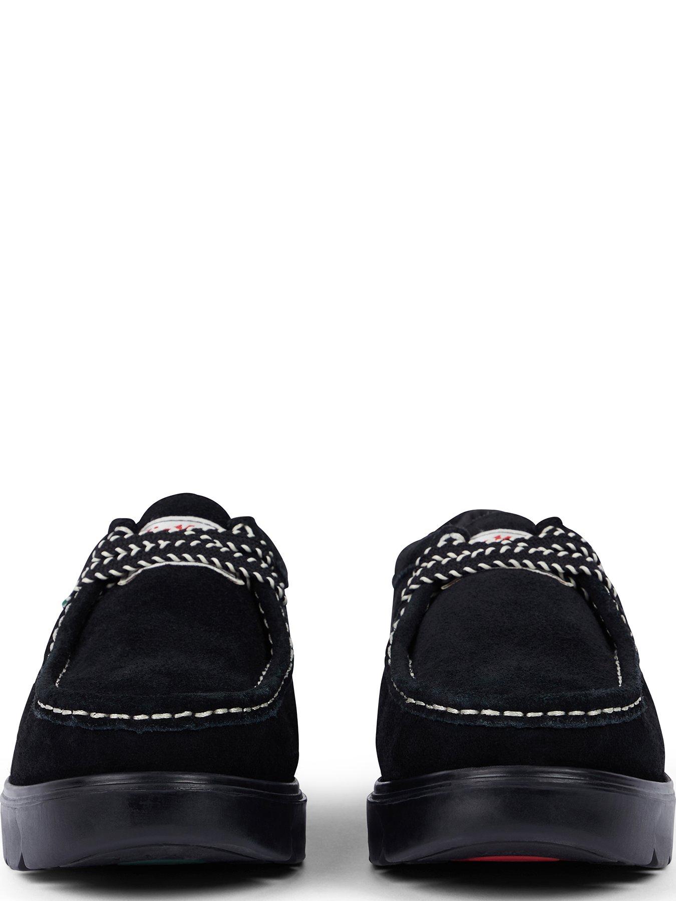 Lennon Wallabee Lace Up Shoes Black