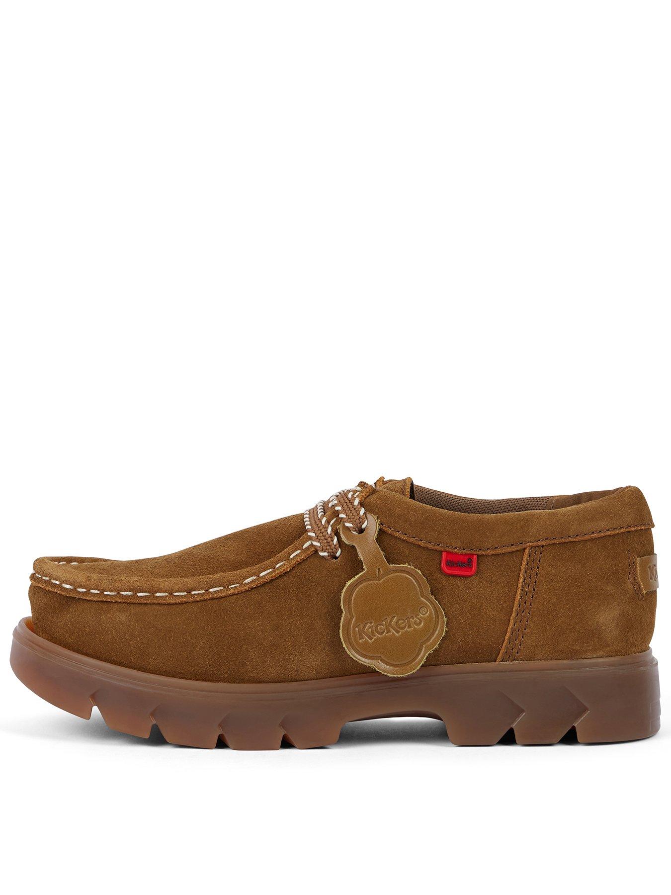 Kickers Lennon Wallabee Lace Up Shoes - Brown