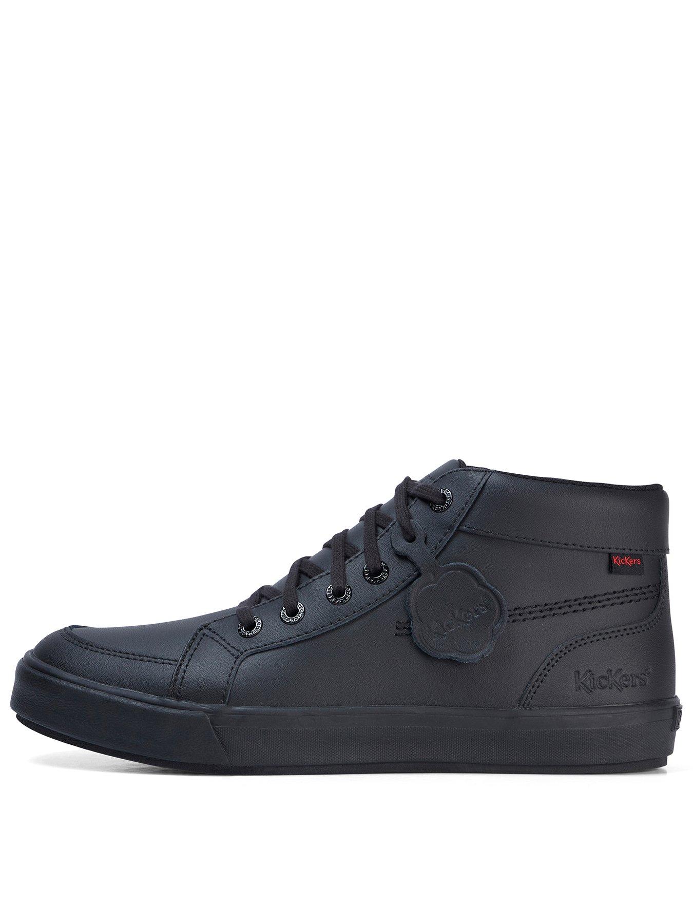 Kickers Tovni Hi Lace Up Boots - Black
